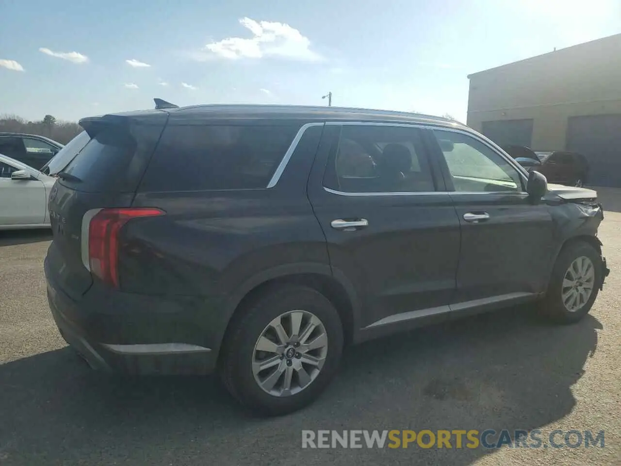 3 Photograph of a damaged car KM8R2DGE8RU784505 HYUNDAI PALISADE 2024