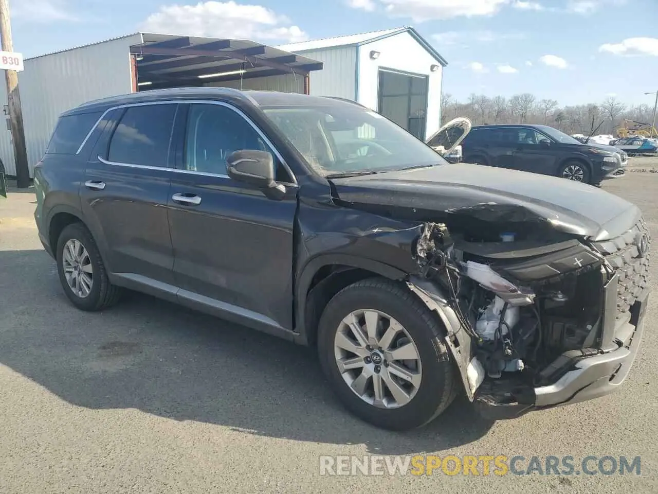 4 Photograph of a damaged car KM8R2DGE8RU784505 HYUNDAI PALISADE 2024