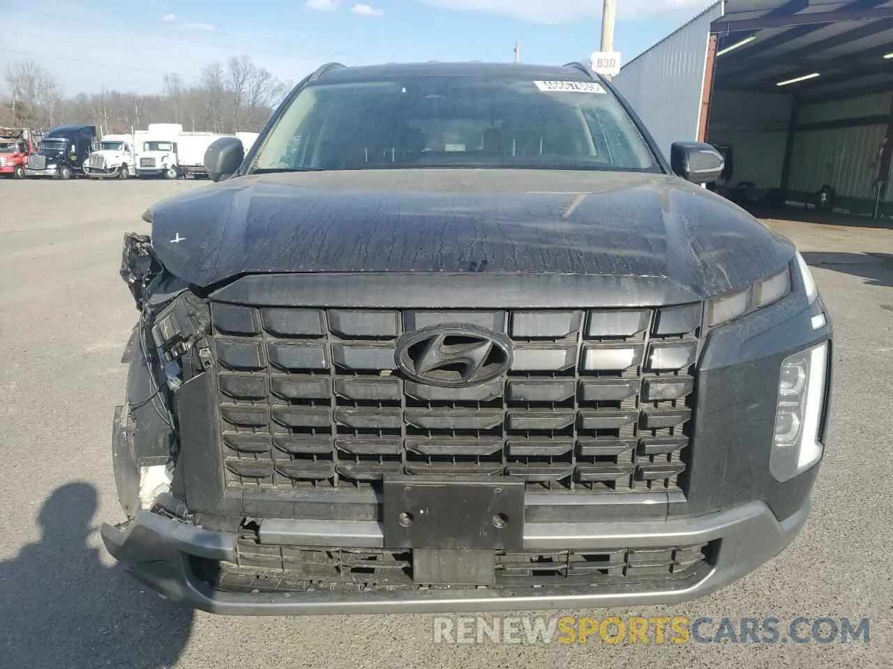 5 Photograph of a damaged car KM8R2DGE8RU784505 HYUNDAI PALISADE 2024