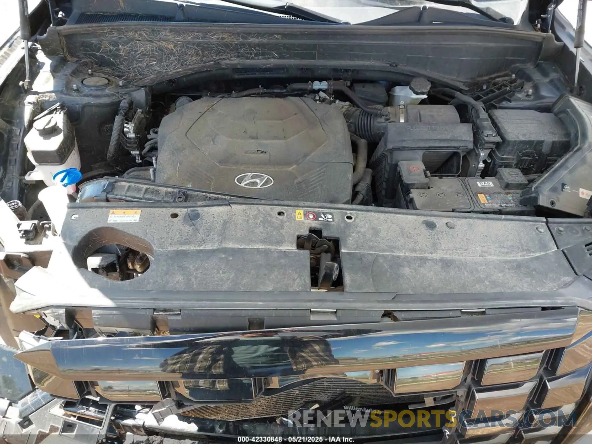 10 Photograph of a damaged car KM8R2DGEXRU659957 HYUNDAI PALISADE 2024