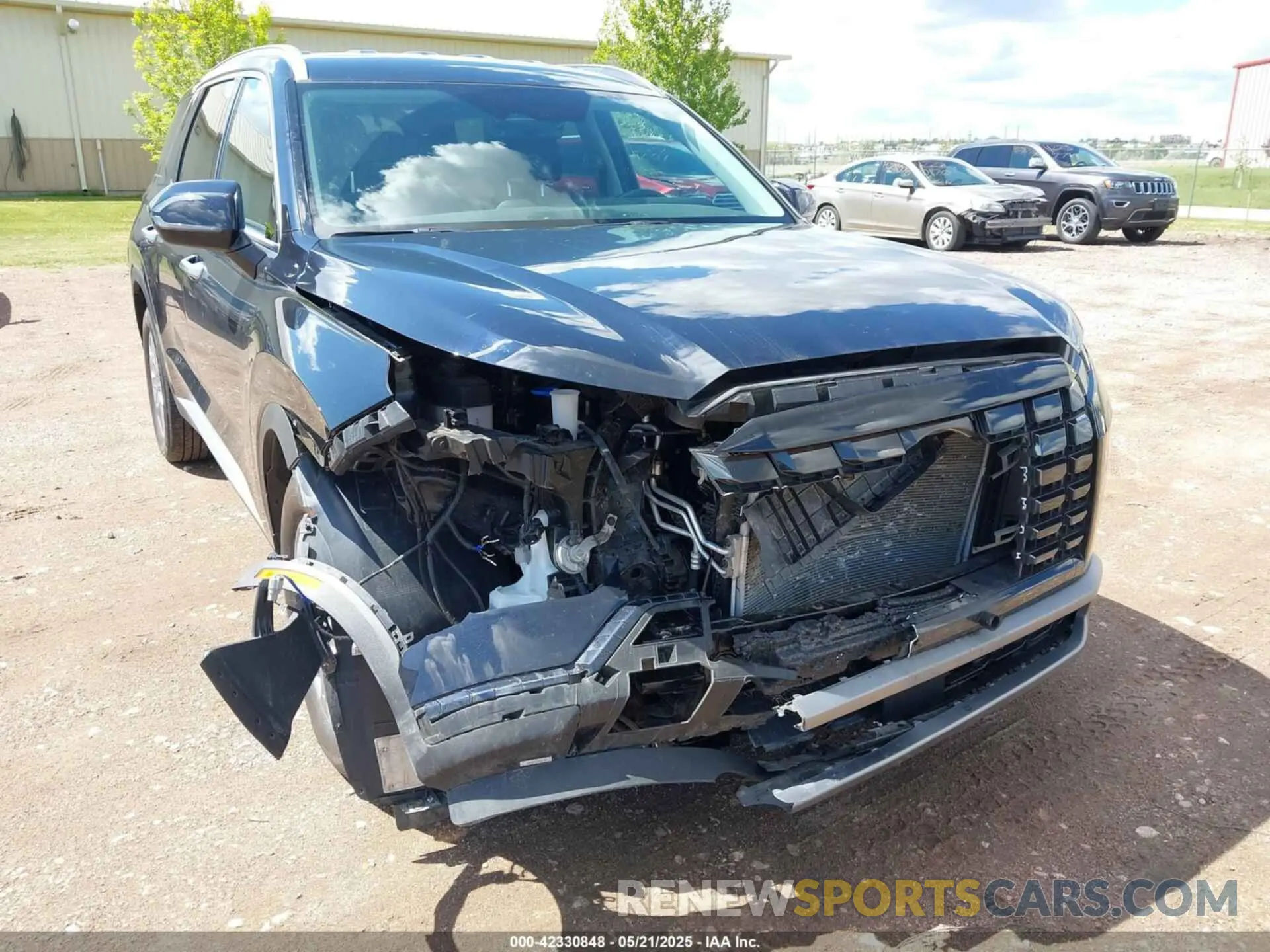 6 Photograph of a damaged car KM8R2DGEXRU659957 HYUNDAI PALISADE 2024
