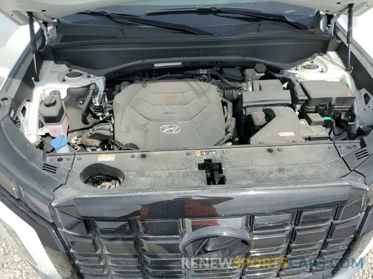 12 Photograph of a damaged car KM8R2DGEXRU703763 HYUNDAI PALISADE 2024