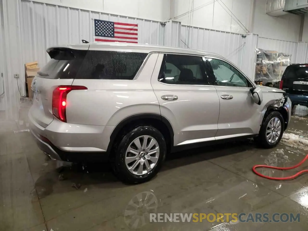 3 Photograph of a damaged car KM8R2DGEXRU788345 HYUNDAI PALISADE 2024