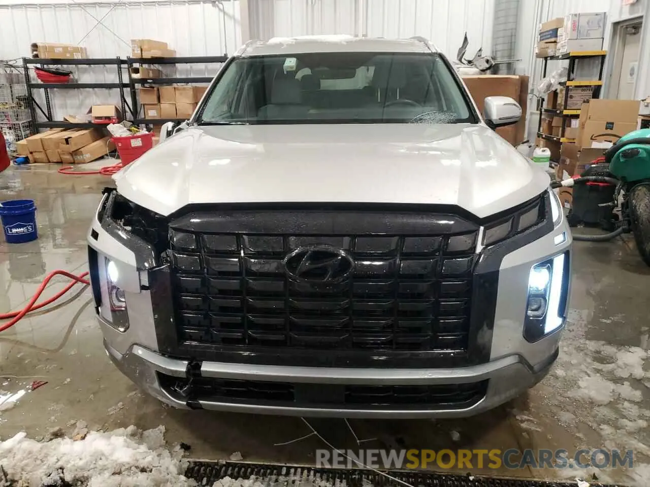 5 Photograph of a damaged car KM8R2DGEXRU788345 HYUNDAI PALISADE 2024