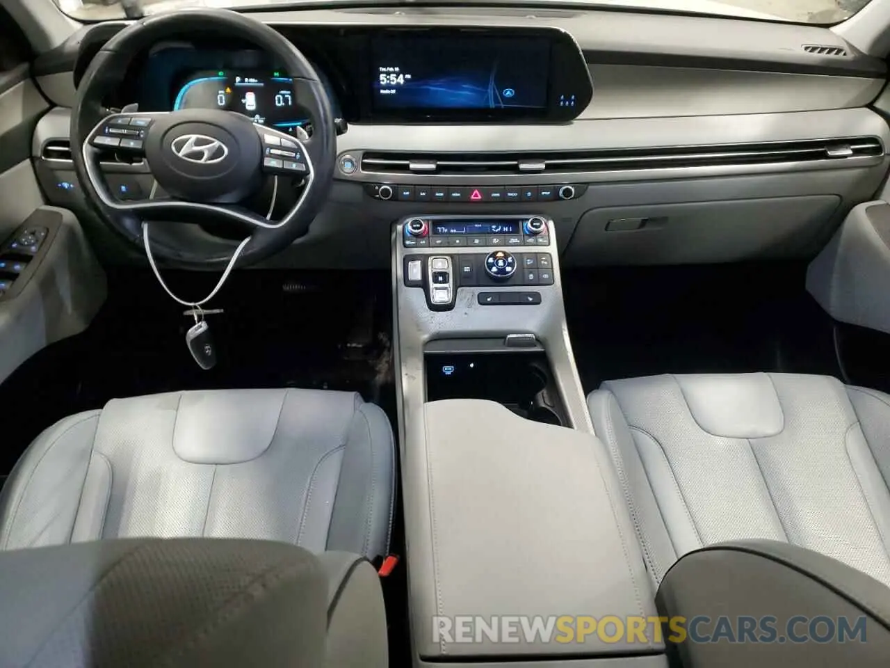 8 Photograph of a damaged car KM8R2DGEXRU788345 HYUNDAI PALISADE 2024