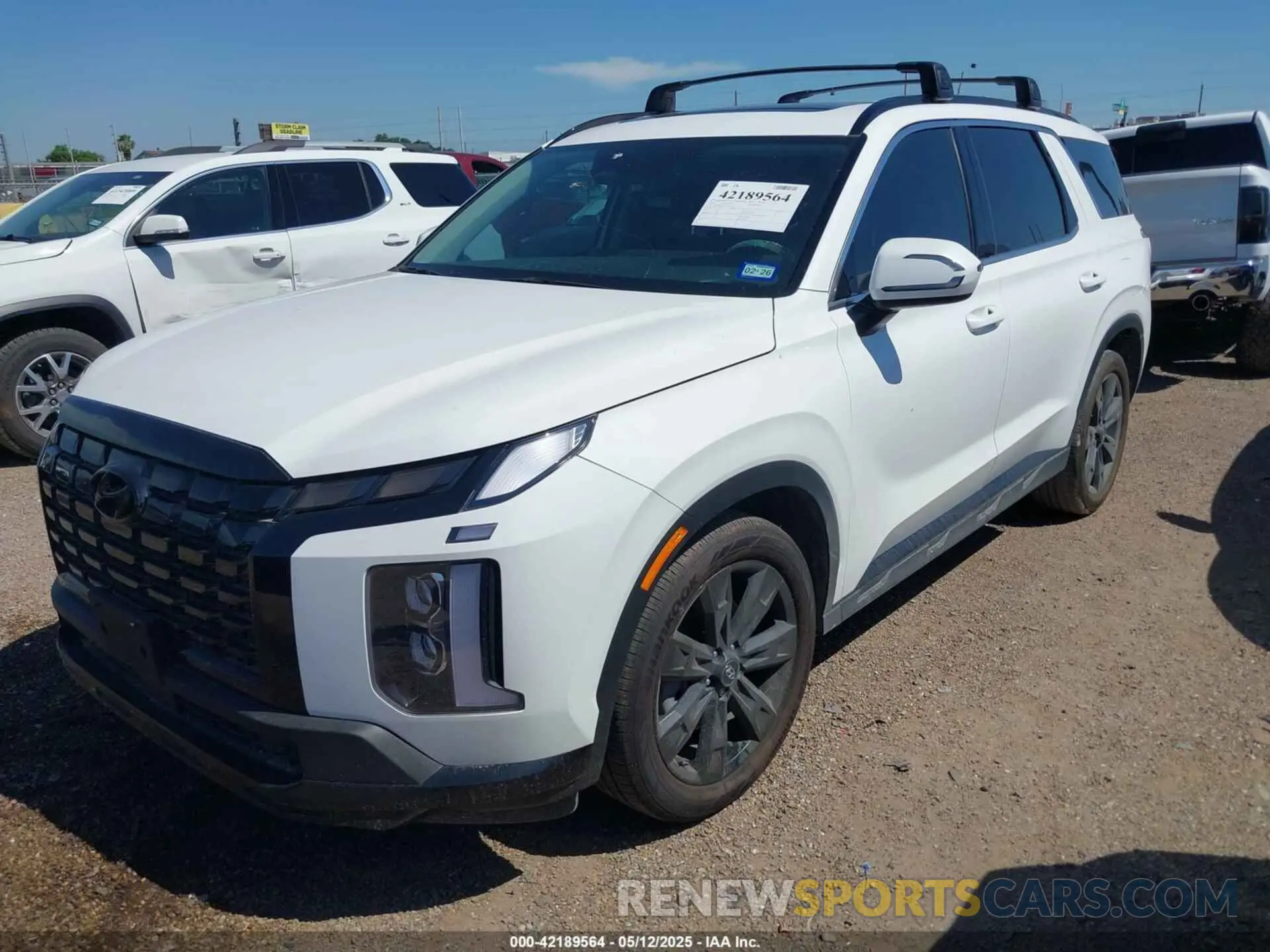 2 Photograph of a damaged car KM8R34GE2RU725138 HYUNDAI PALISADE 2024