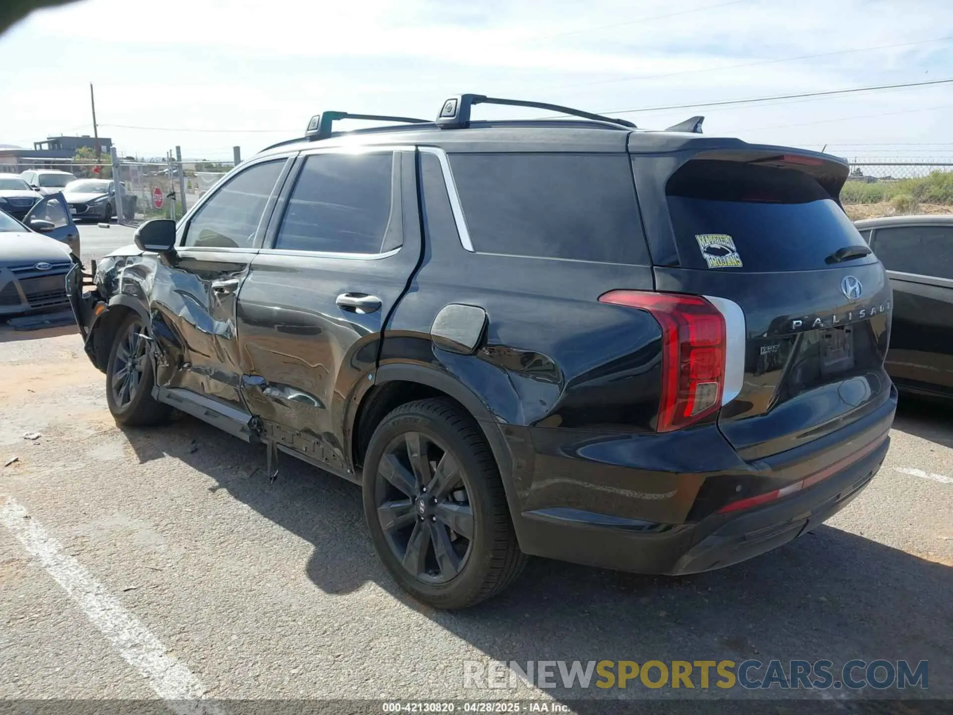 3 Photograph of a damaged car KM8R34GE3RU699746 HYUNDAI PALISADE 2024