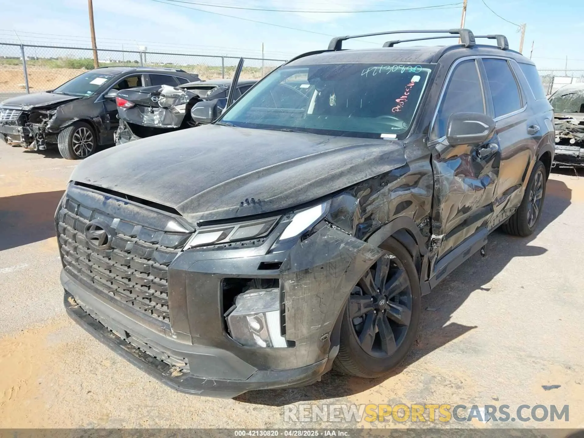 6 Photograph of a damaged car KM8R34GE3RU699746 HYUNDAI PALISADE 2024
