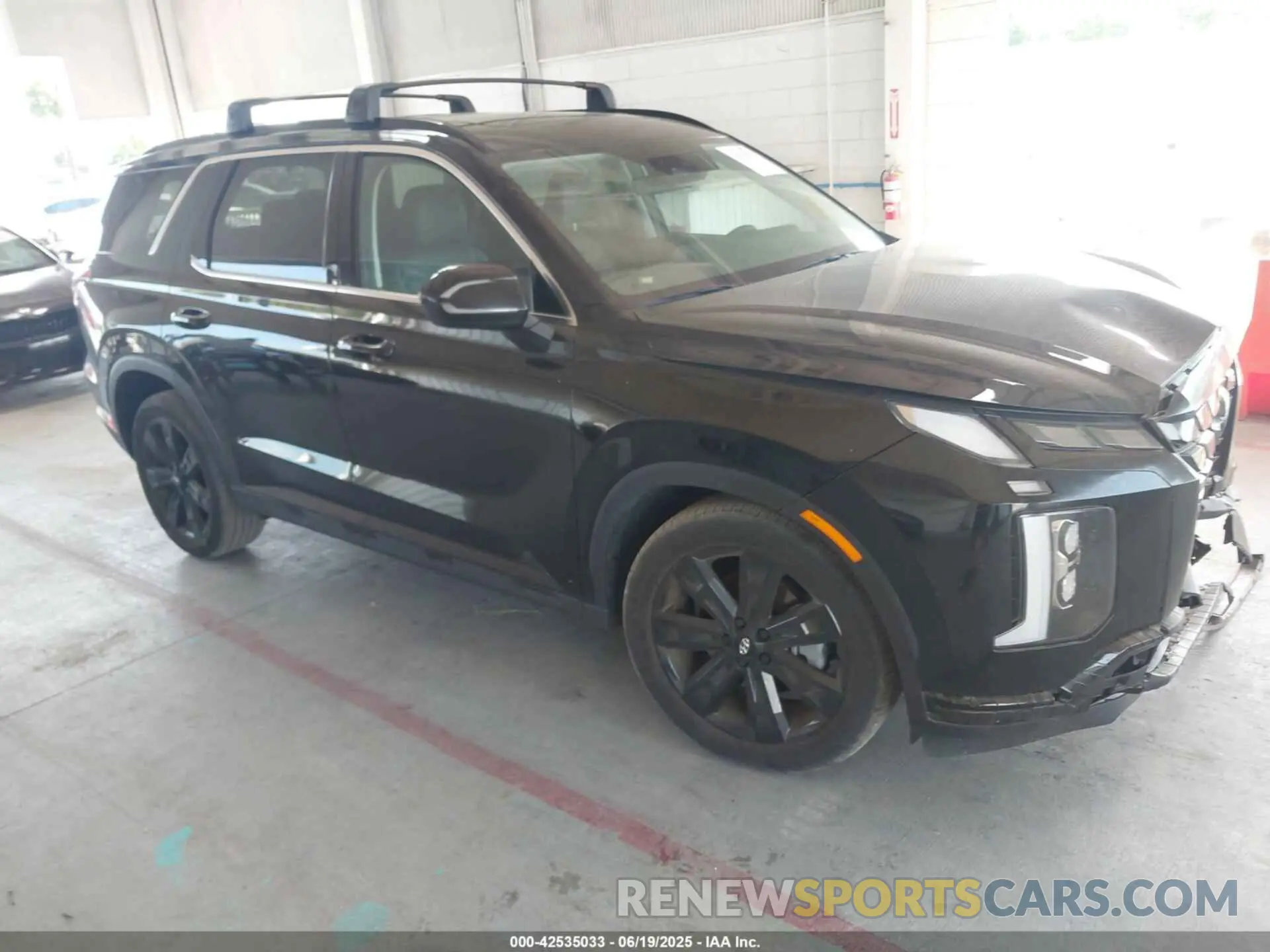 1 Photograph of a damaged car KM8R34GE5RU683726 HYUNDAI PALISADE 2024