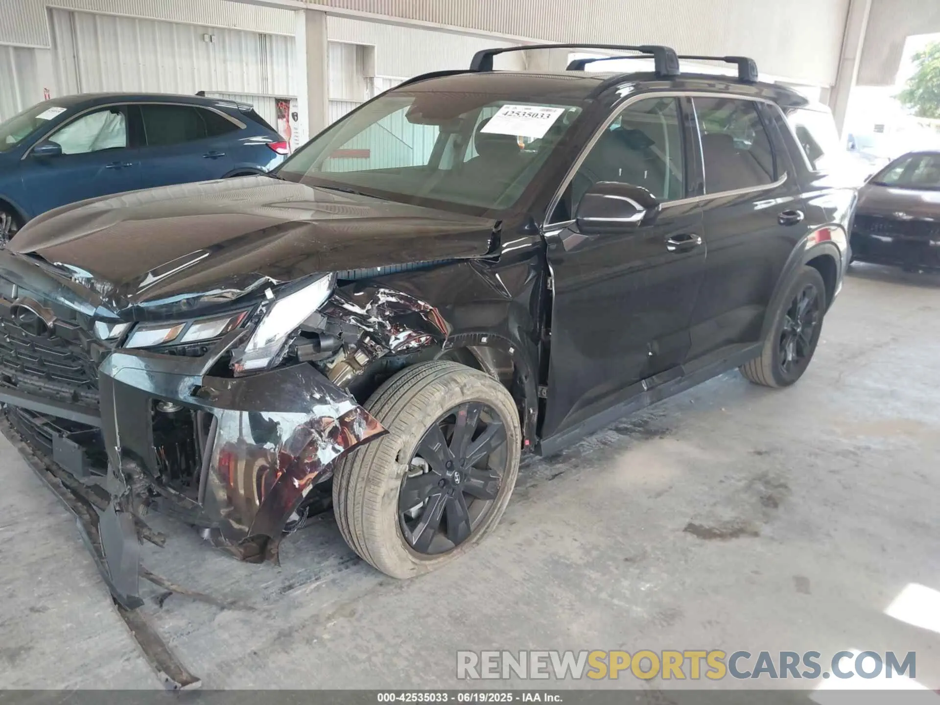 2 Photograph of a damaged car KM8R34GE5RU683726 HYUNDAI PALISADE 2024