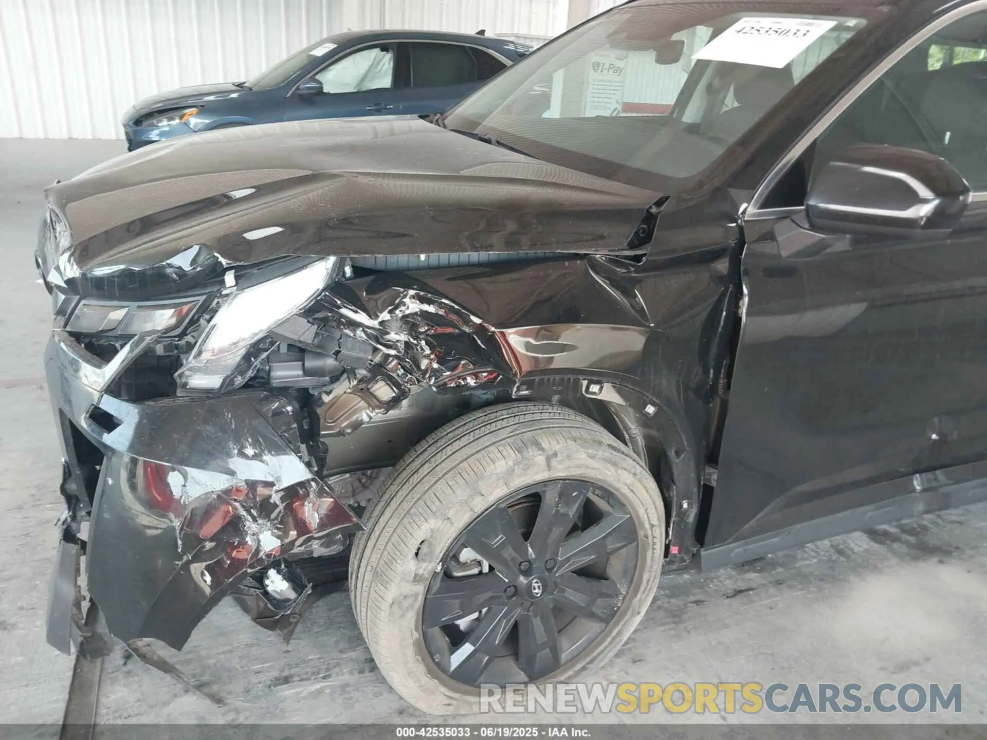 6 Photograph of a damaged car KM8R34GE5RU683726 HYUNDAI PALISADE 2024