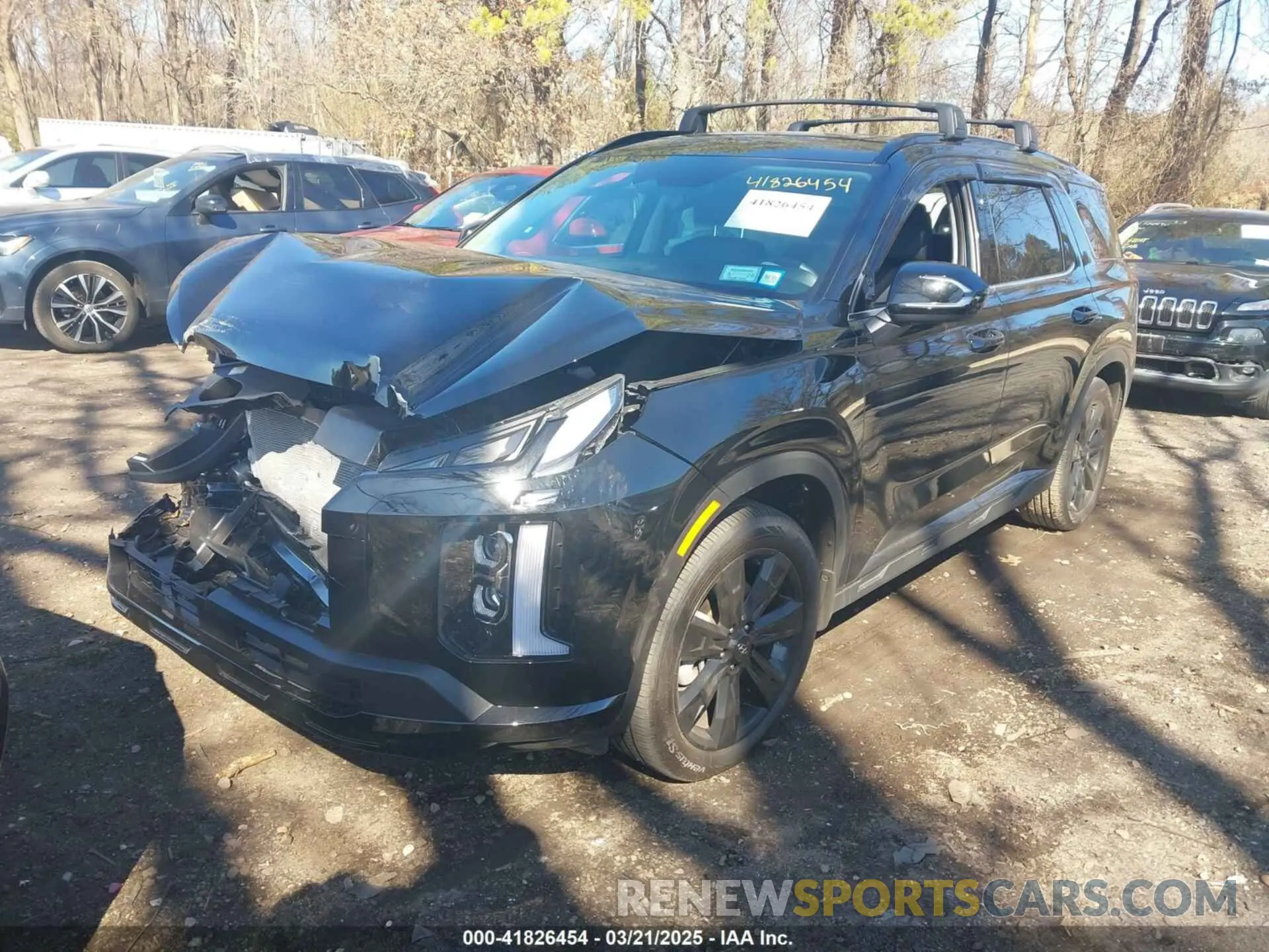 2 Photograph of a damaged car KM8R3DGE5RU731662 HYUNDAI PALISADE 2024