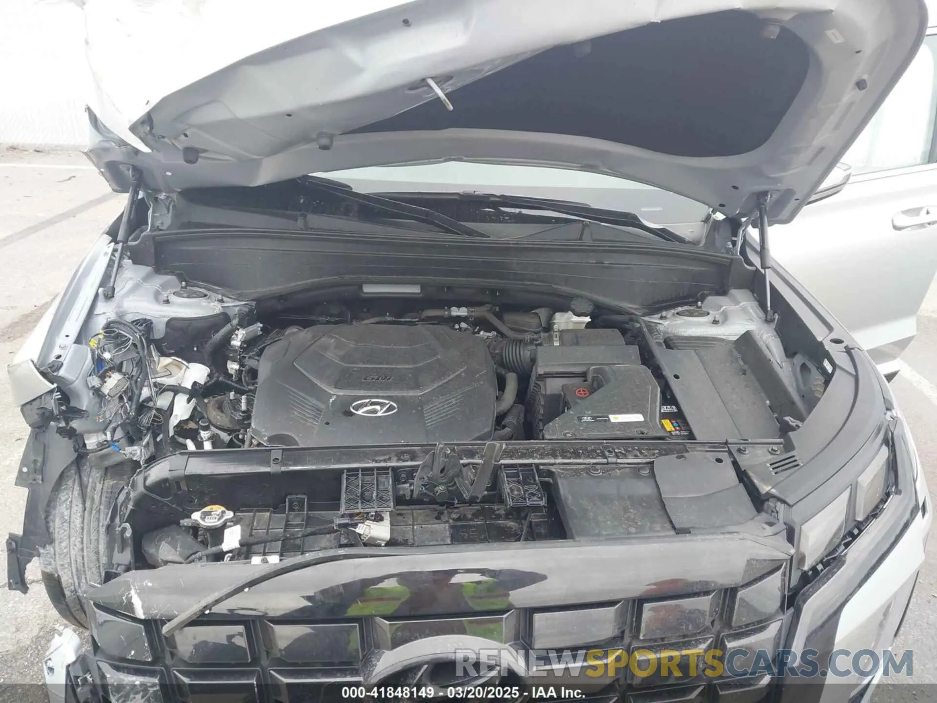 10 Photograph of a damaged car KM8R44GE0RU685154 HYUNDAI PALISADE 2024