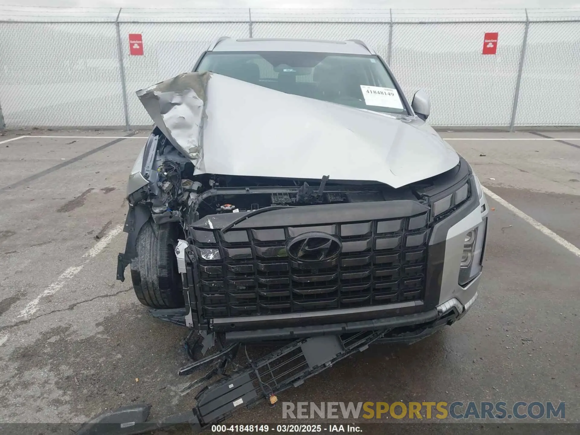 12 Photograph of a damaged car KM8R44GE0RU685154 HYUNDAI PALISADE 2024