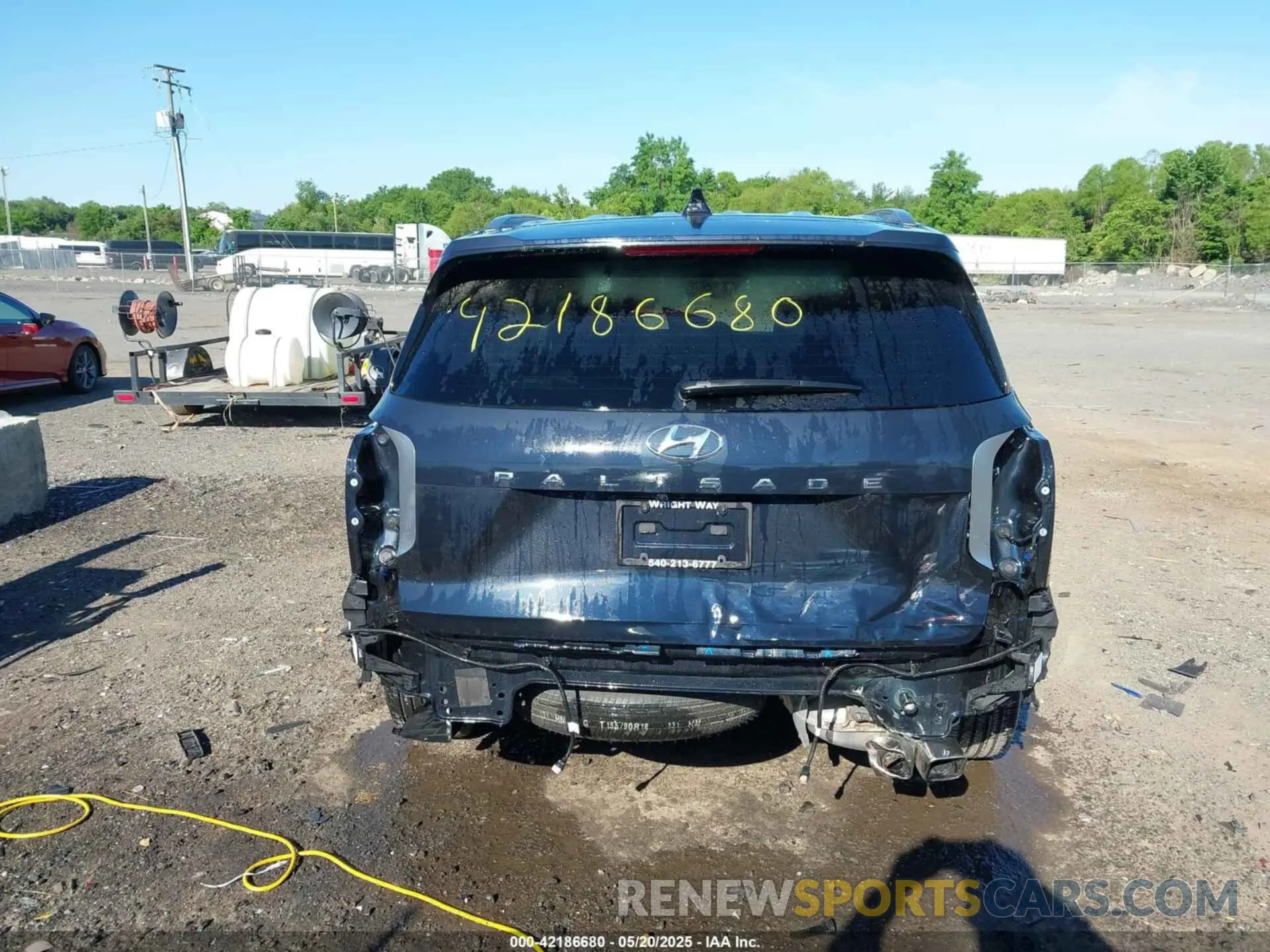 17 Photograph of a damaged car KM8R44GE0RU765201 HYUNDAI PALISADE 2024