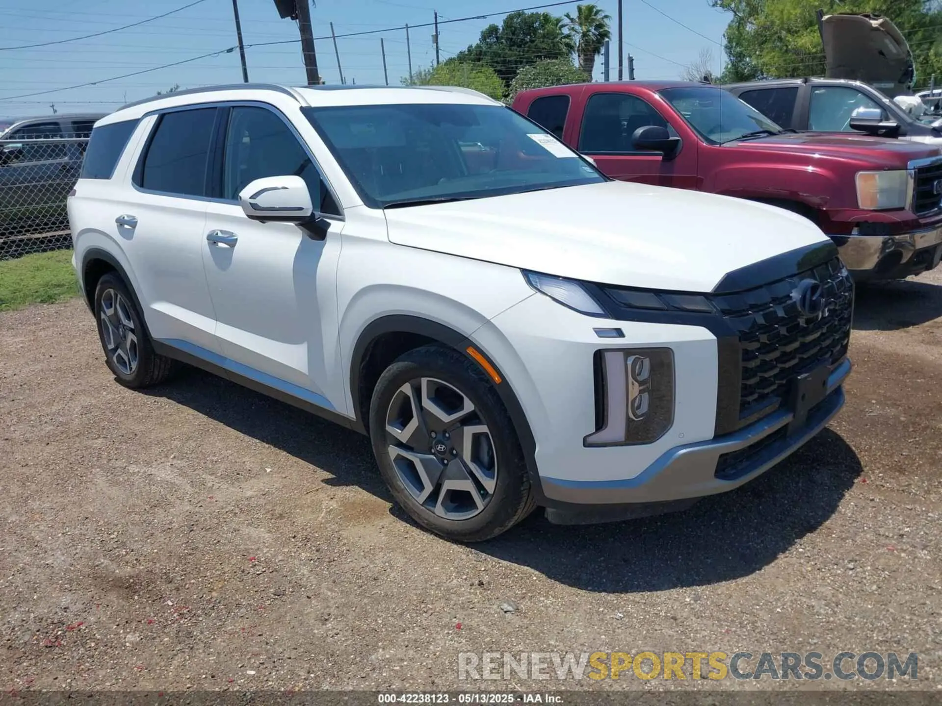 1 Photograph of a damaged car KM8R44GE1RU752635 HYUNDAI PALISADE 2024