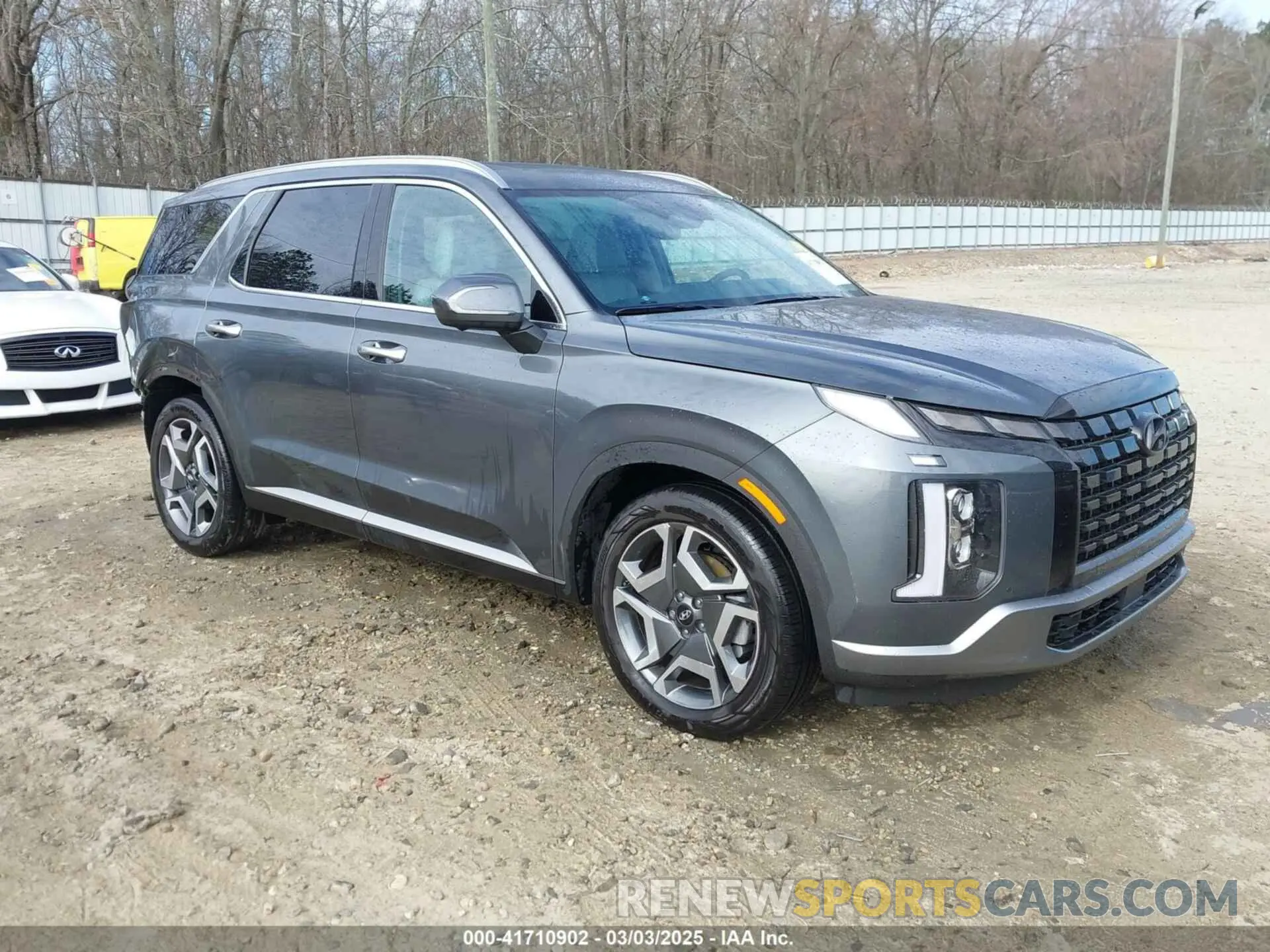 1 Photograph of a damaged car KM8R44GE5RU790384 HYUNDAI PALISADE 2024