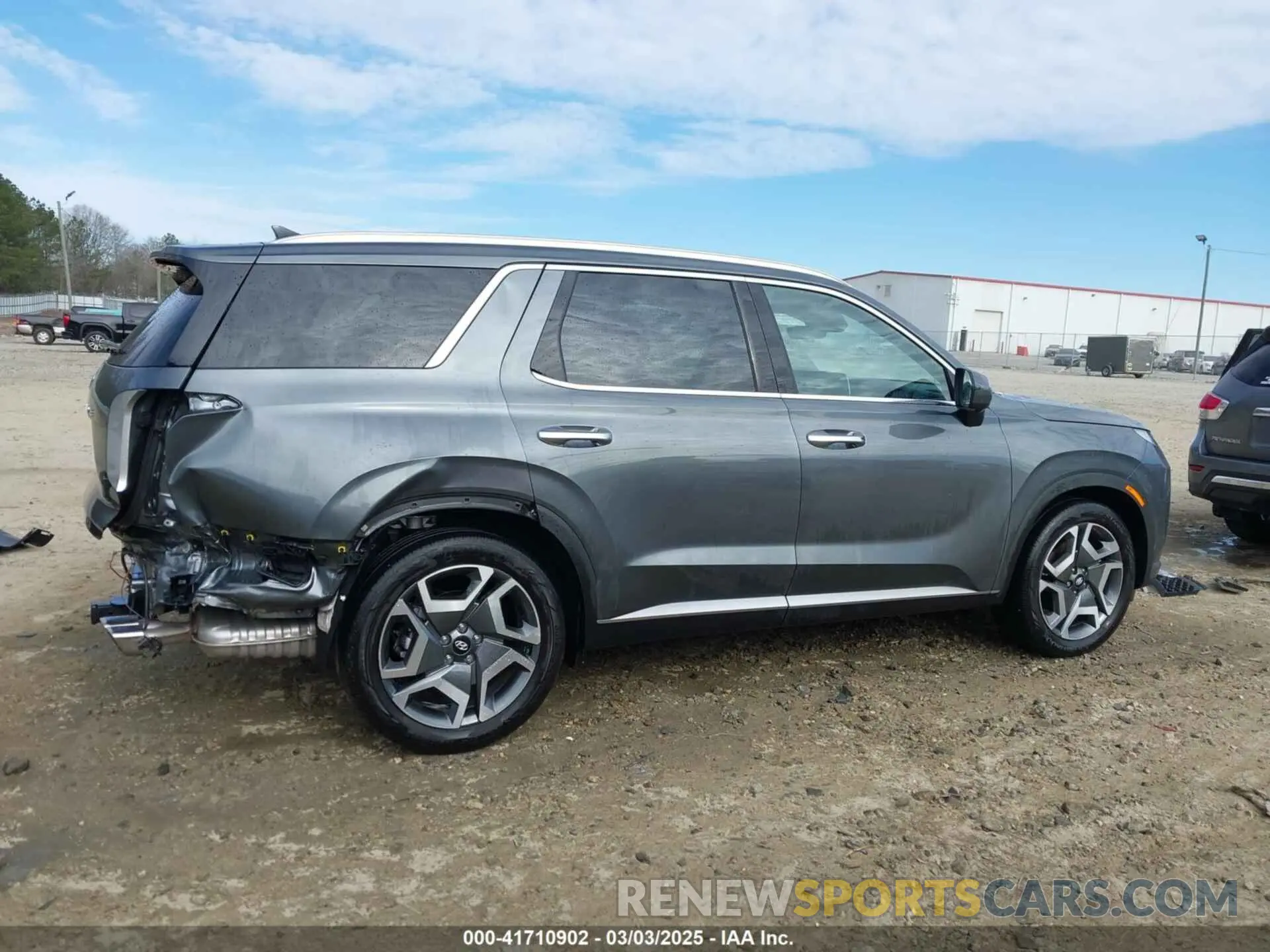 14 Photograph of a damaged car KM8R44GE5RU790384 HYUNDAI PALISADE 2024