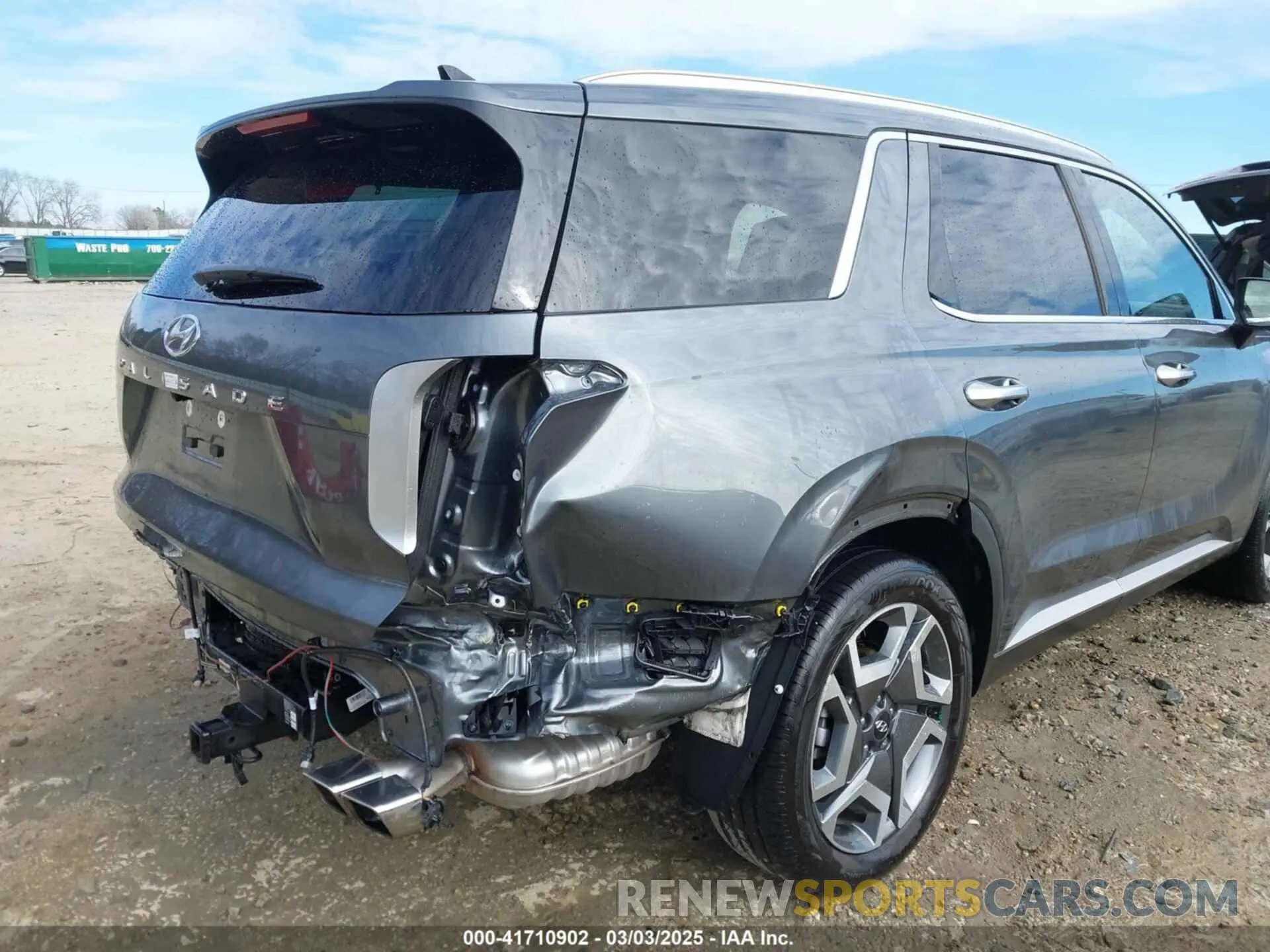 6 Photograph of a damaged car KM8R44GE5RU790384 HYUNDAI PALISADE 2024