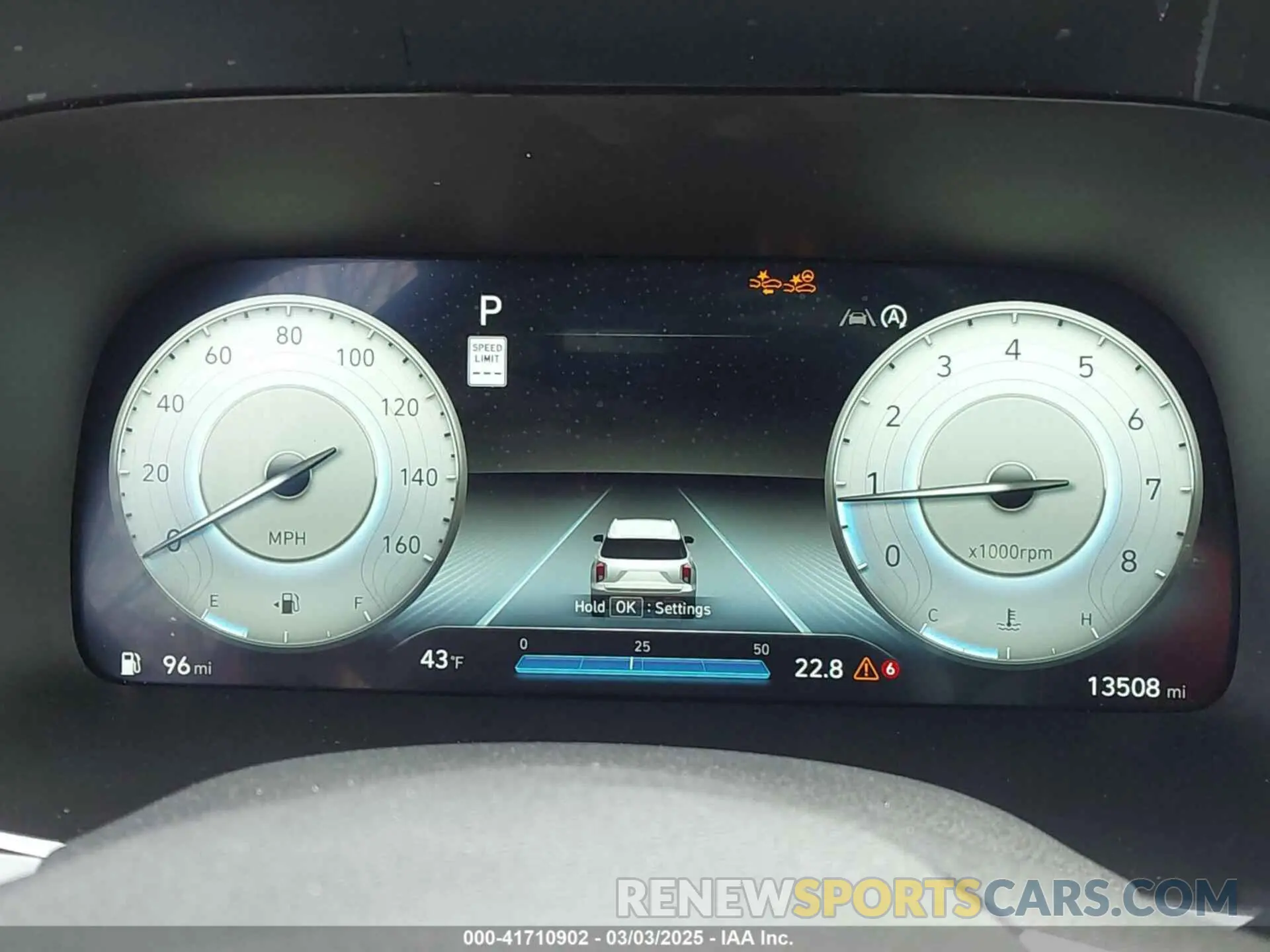 7 Photograph of a damaged car KM8R44GE5RU790384 HYUNDAI PALISADE 2024