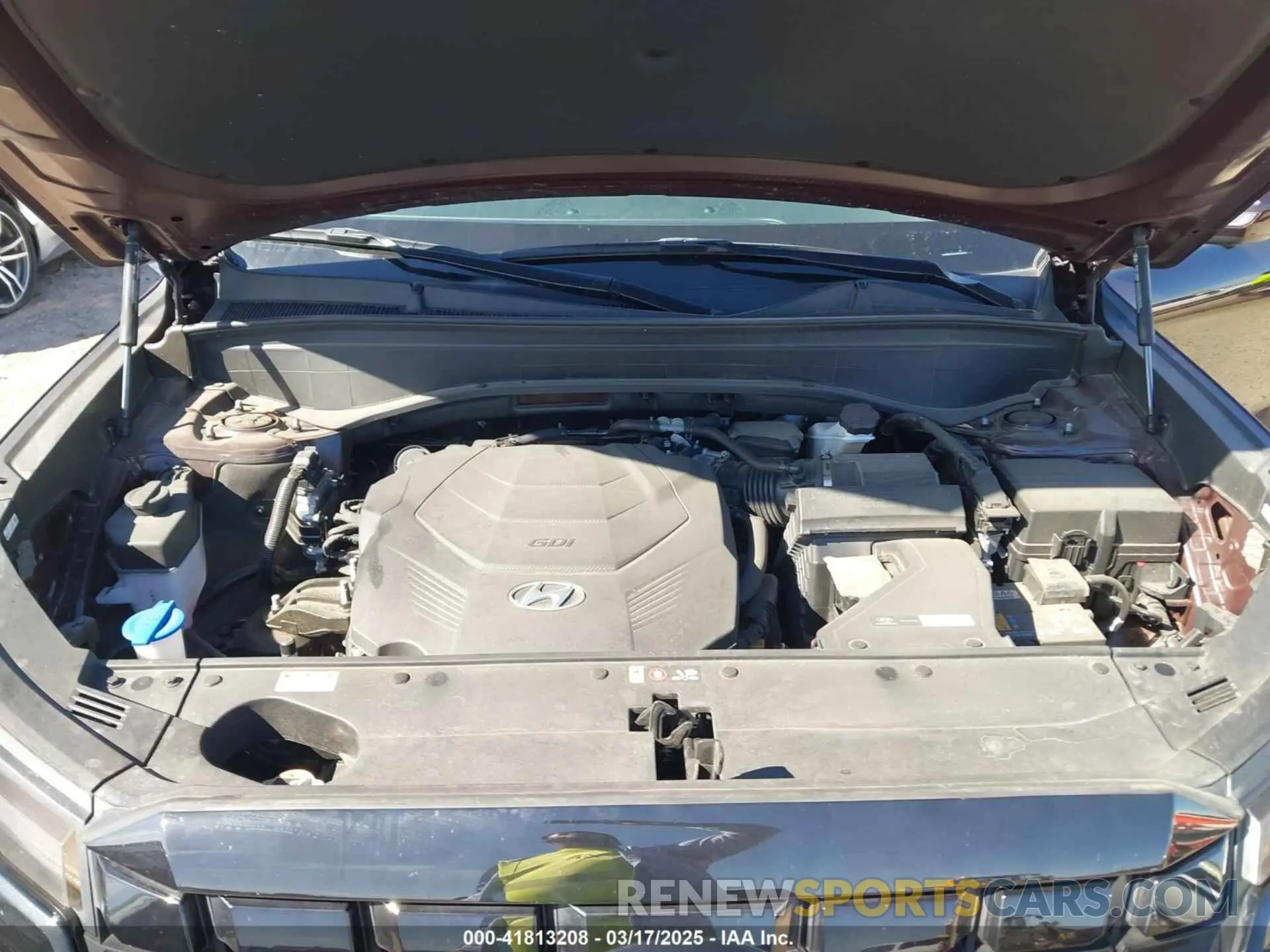 10 Photograph of a damaged car KM8R44GE6RU650537 HYUNDAI PALISADE 2024