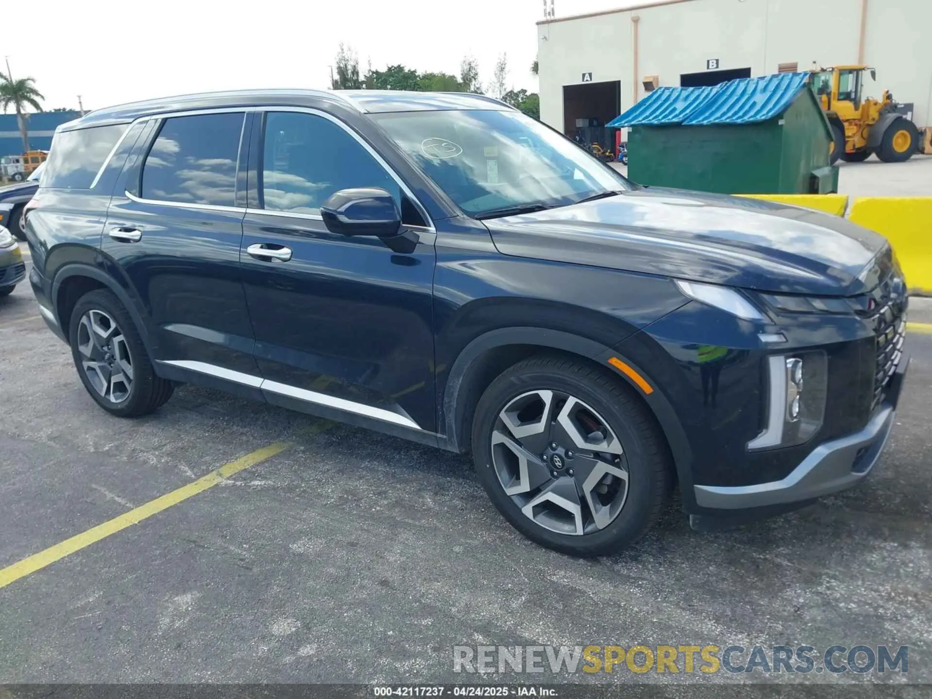 1 Photograph of a damaged car KM8R44GEXRU716622 HYUNDAI PALISADE 2024