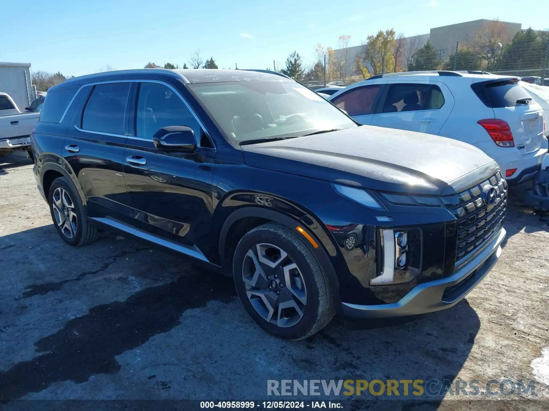 1 Photograph of a damaged car KM8R44GEXRU760586 HYUNDAI PALISADE 2024