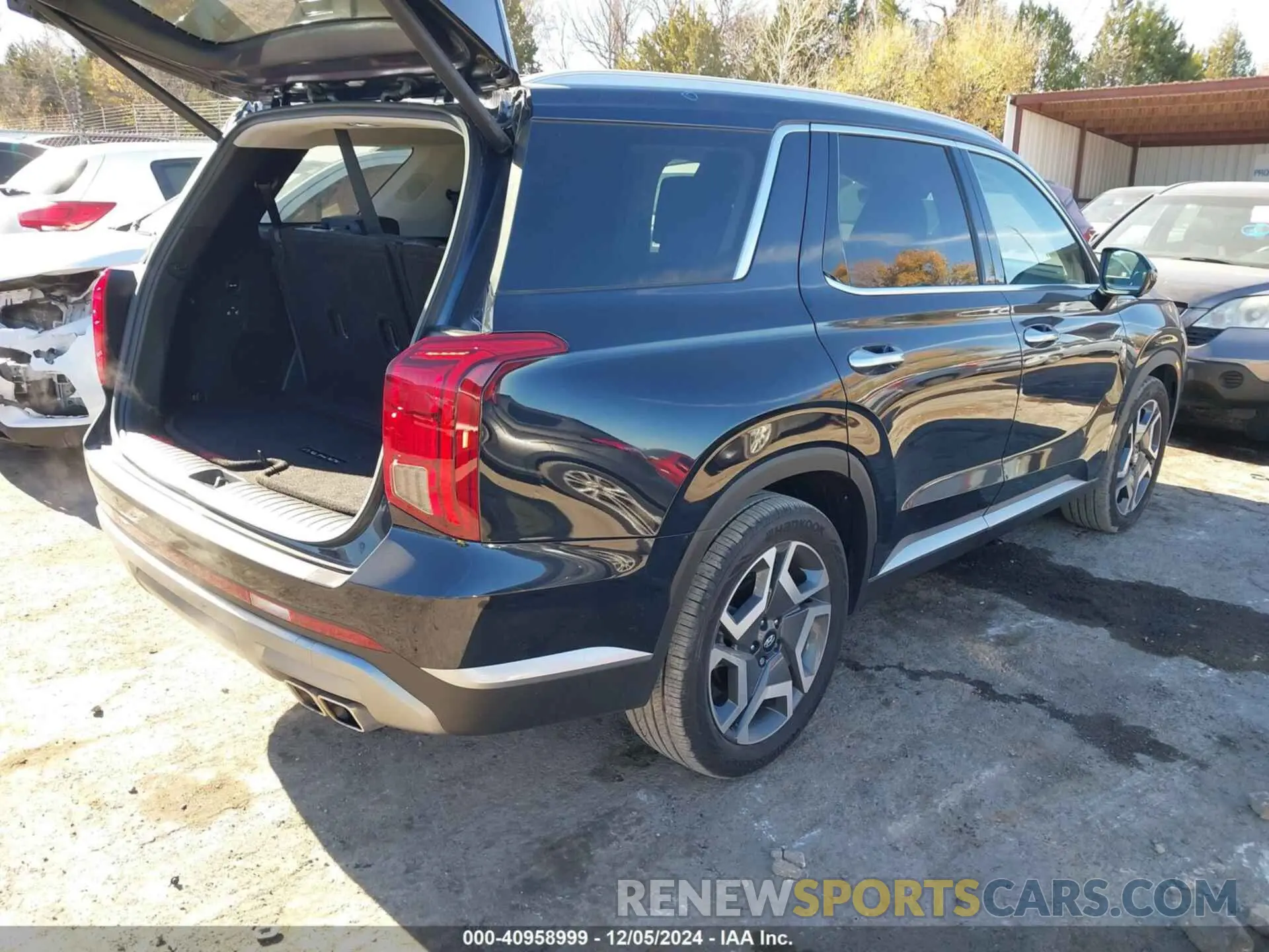 4 Photograph of a damaged car KM8R44GEXRU760586 HYUNDAI PALISADE 2024