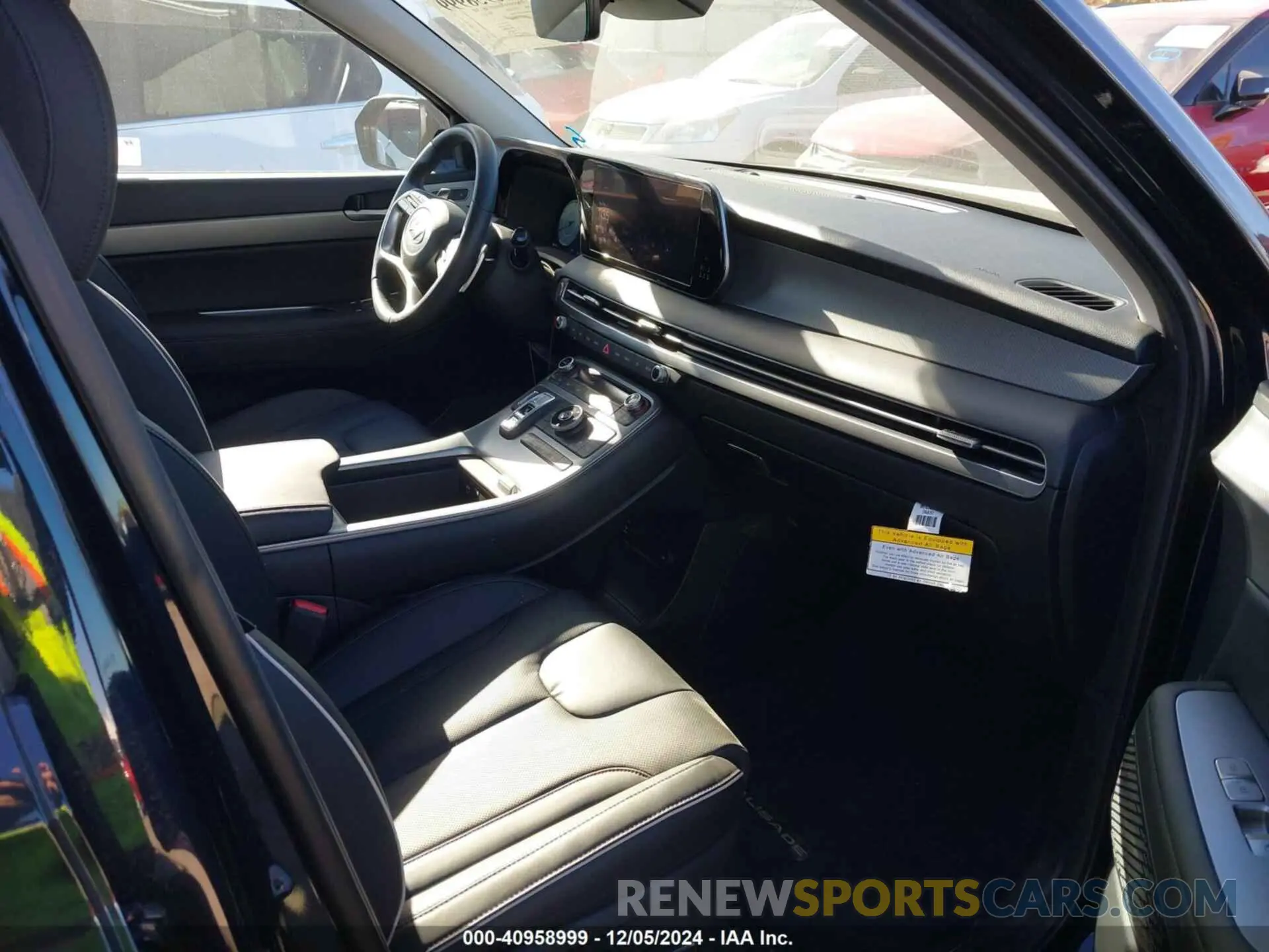 5 Photograph of a damaged car KM8R44GEXRU760586 HYUNDAI PALISADE 2024