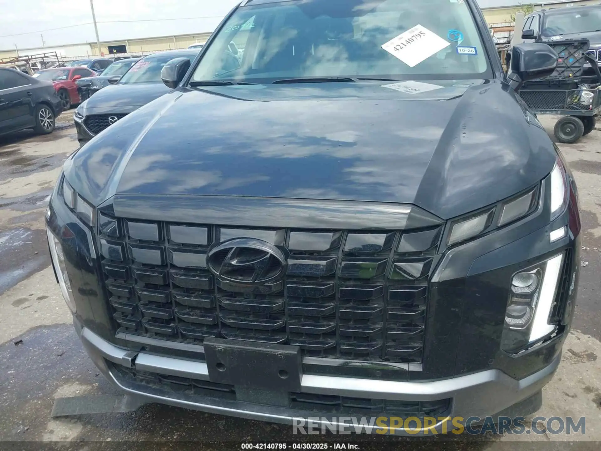 12 Photograph of a damaged car KM8R44GEXRU806546 HYUNDAI PALISADE 2024