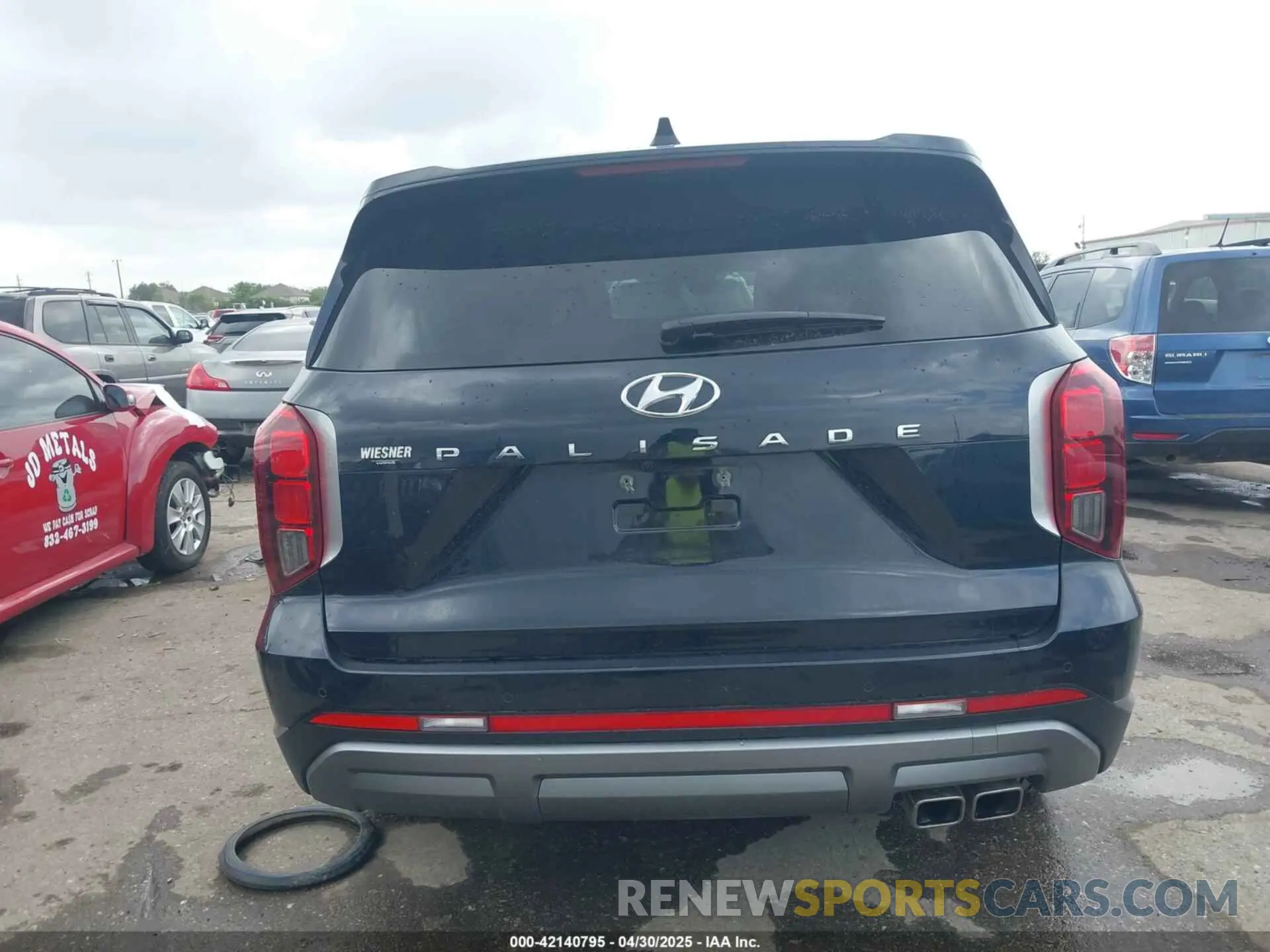 16 Photograph of a damaged car KM8R44GEXRU806546 HYUNDAI PALISADE 2024