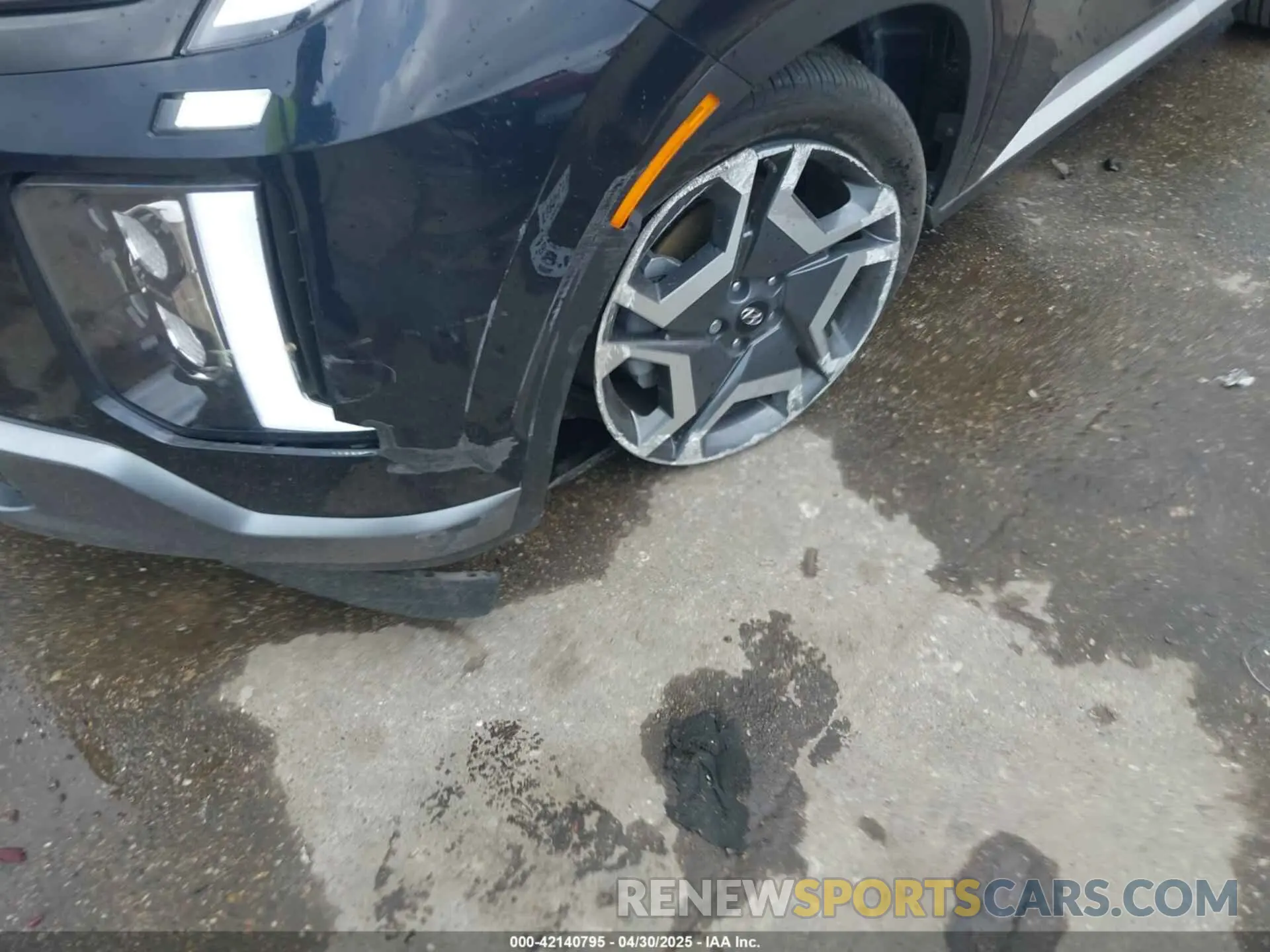 6 Photograph of a damaged car KM8R44GEXRU806546 HYUNDAI PALISADE 2024