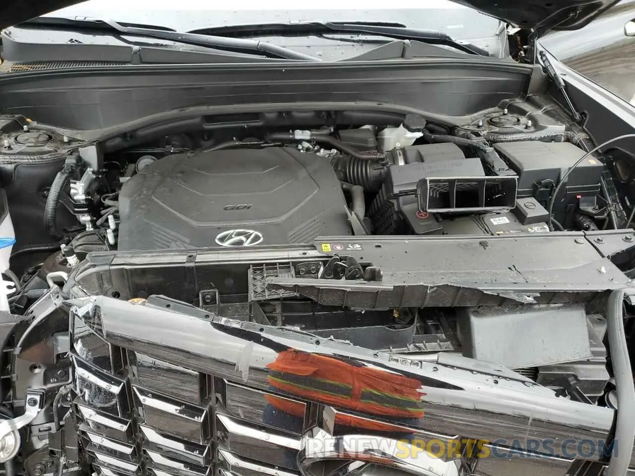 12 Photograph of a damaged car KM8R4DGE0RU731890 HYUNDAI PALISADE 2024