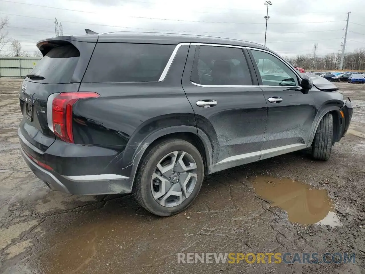 3 Photograph of a damaged car KM8R4DGE0RU731890 HYUNDAI PALISADE 2024