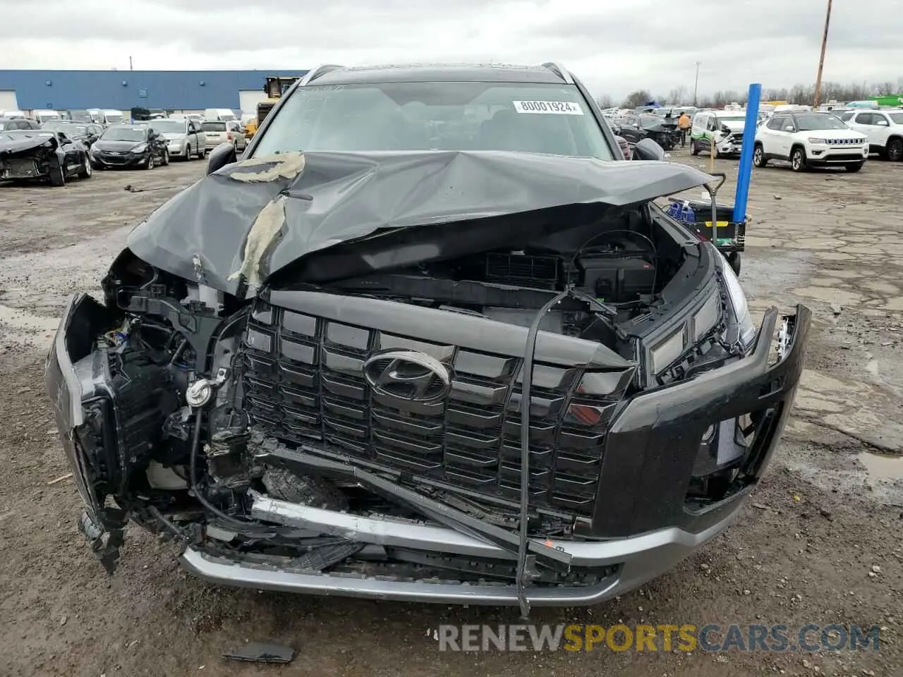 5 Photograph of a damaged car KM8R4DGE0RU731890 HYUNDAI PALISADE 2024