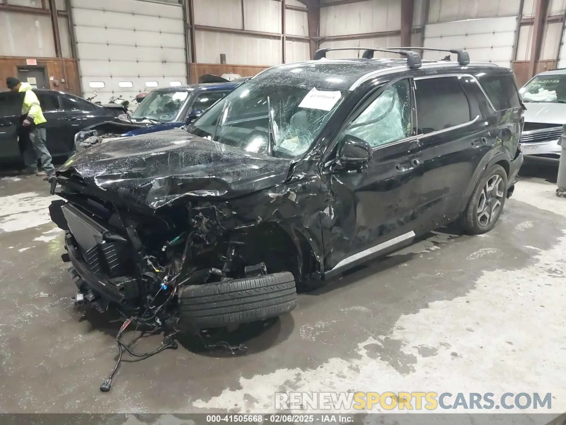 2 Photograph of a damaged car KM8R4DGE0RU789322 HYUNDAI PALISADE 2024