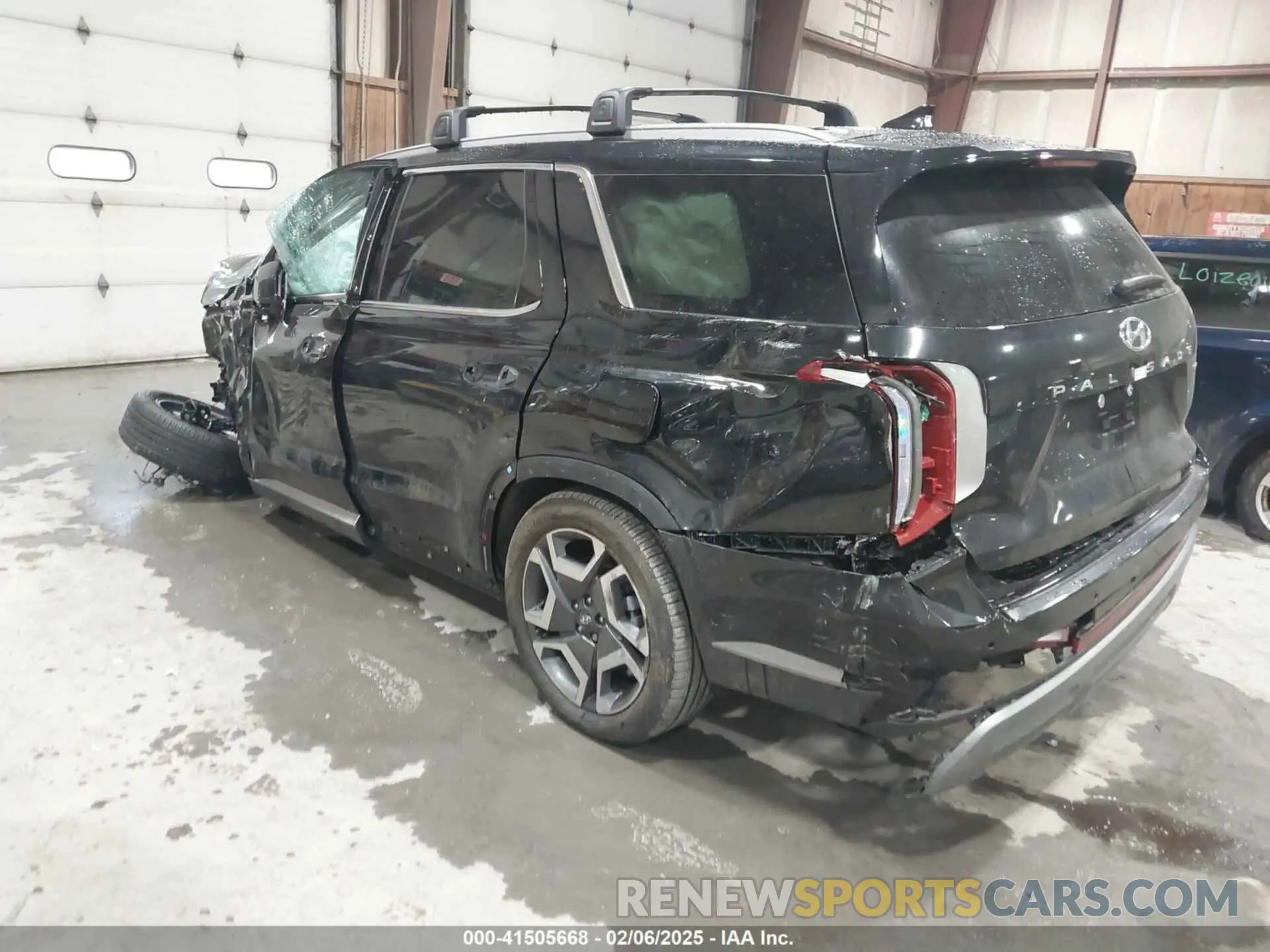 3 Photograph of a damaged car KM8R4DGE0RU789322 HYUNDAI PALISADE 2024