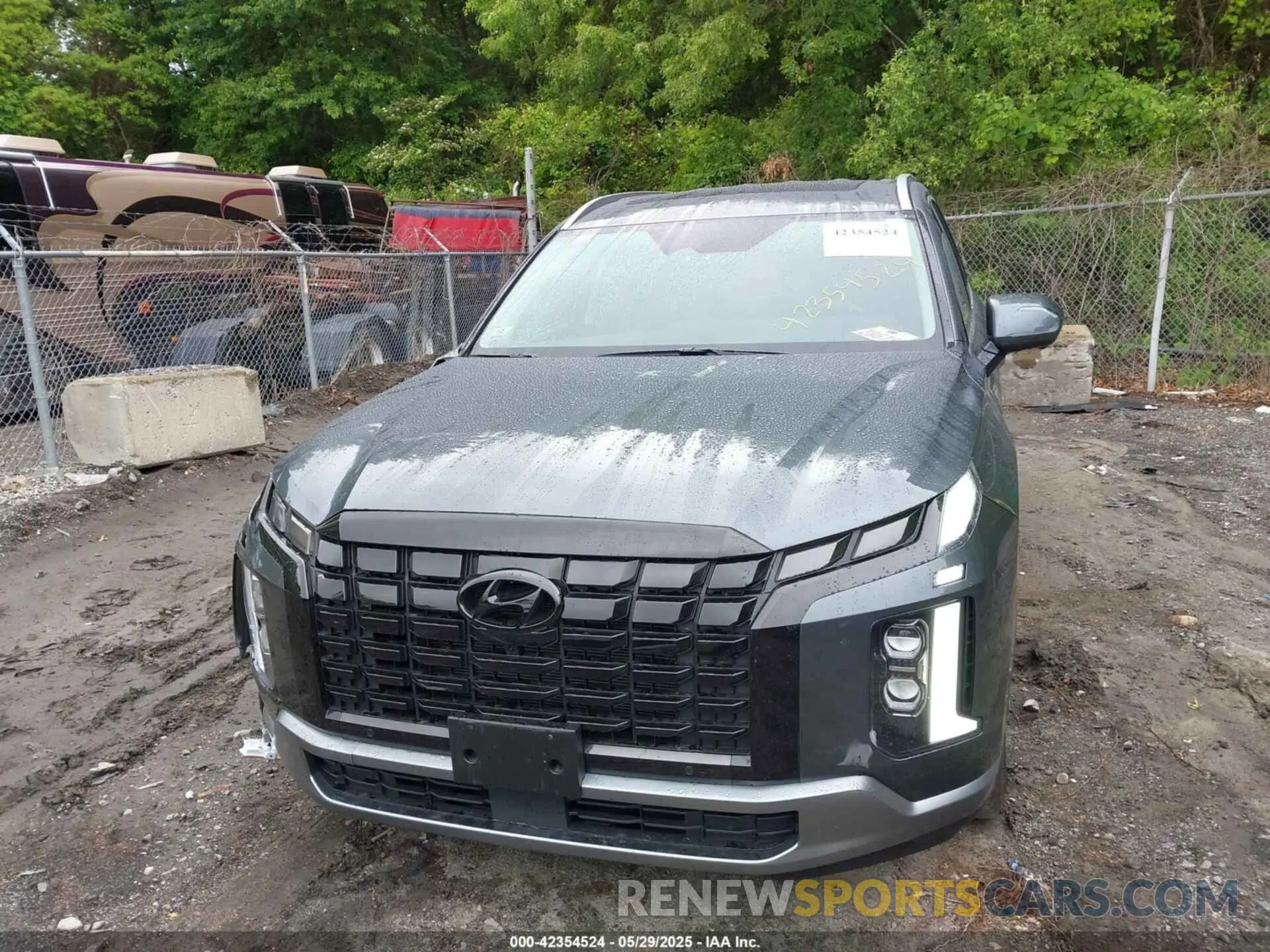 12 Photograph of a damaged car KM8R4DGE1RU695840 HYUNDAI PALISADE 2024