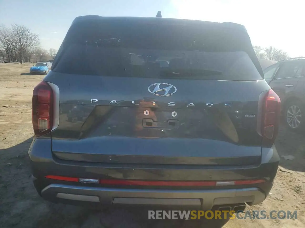 6 Photograph of a damaged car KM8R4DGE3RU669191 HYUNDAI PALISADE 2024