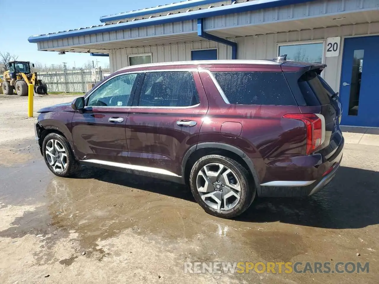 2 Photograph of a damaged car KM8R4DGE3RU762597 HYUNDAI PALISADE 2024