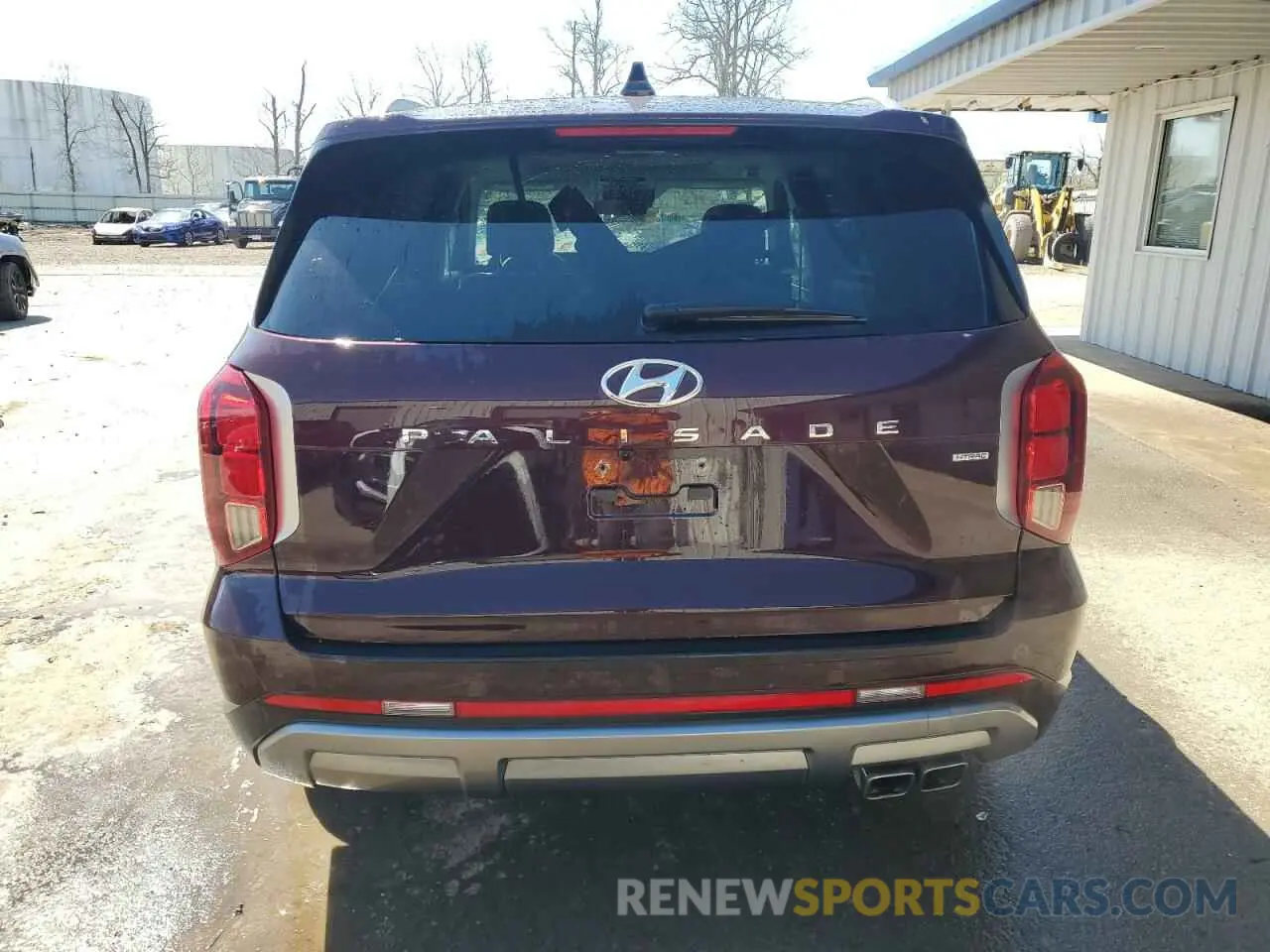 6 Photograph of a damaged car KM8R4DGE3RU762597 HYUNDAI PALISADE 2024