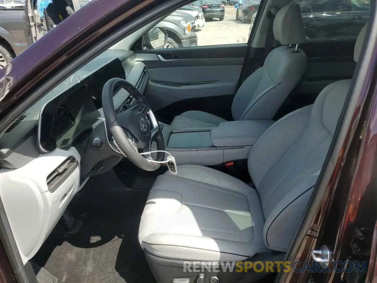 7 Photograph of a damaged car KM8R4DGE3RU762597 HYUNDAI PALISADE 2024