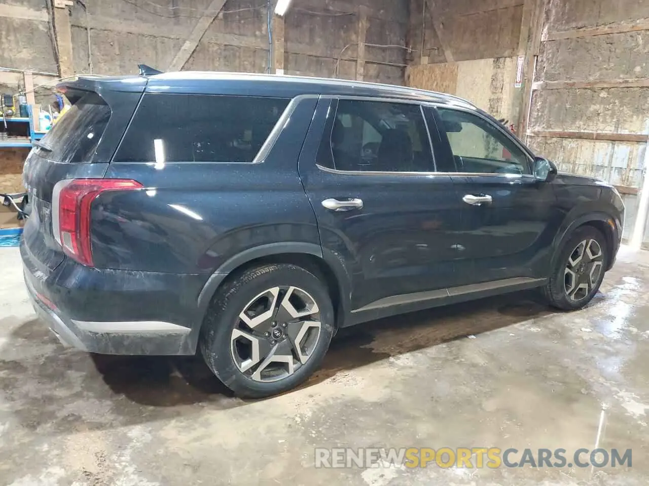 3 Photograph of a damaged car KM8R4DGE4RU722853 HYUNDAI PALISADE 2024