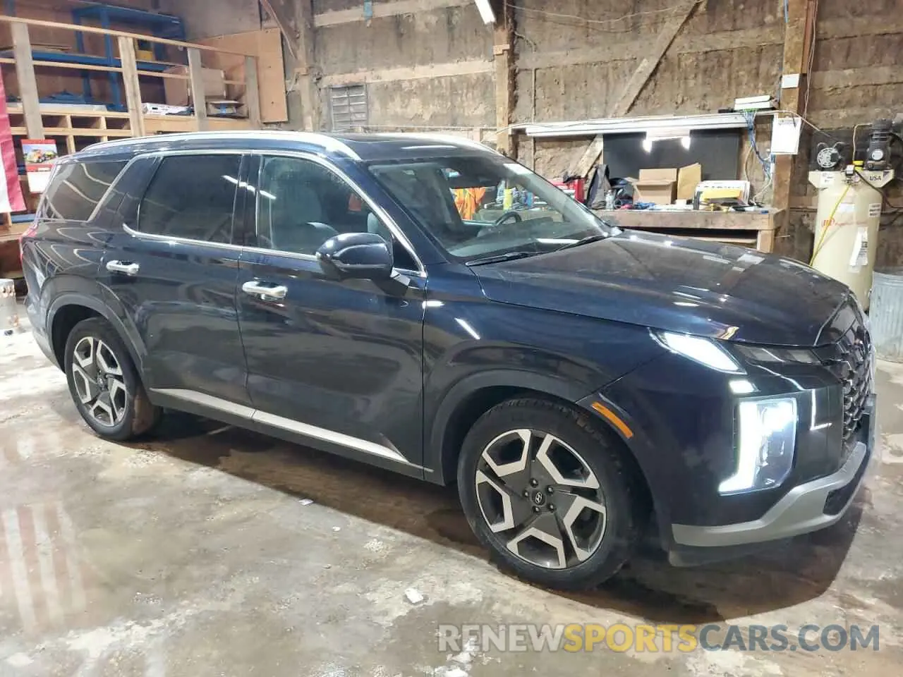 4 Photograph of a damaged car KM8R4DGE4RU722853 HYUNDAI PALISADE 2024
