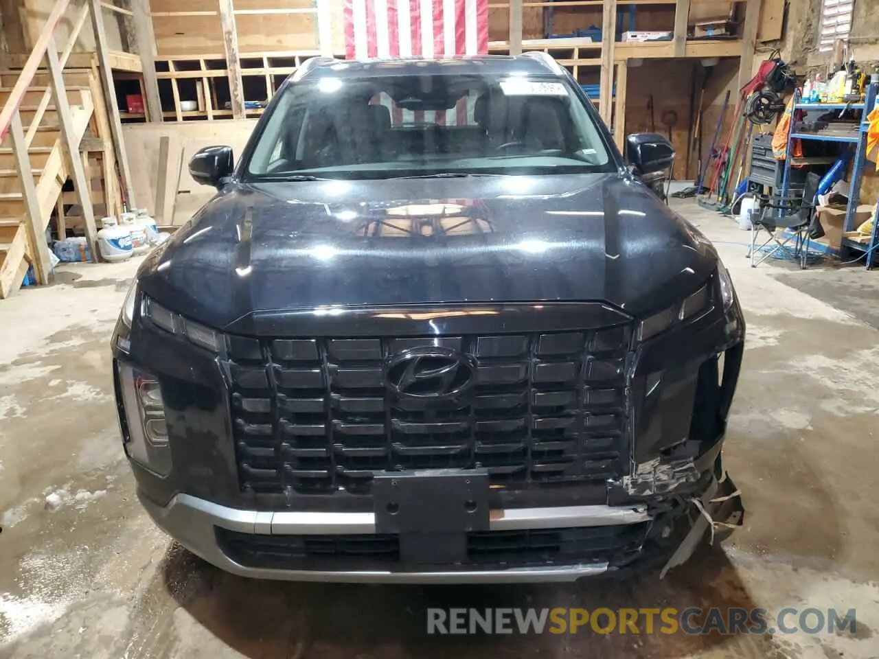 5 Photograph of a damaged car KM8R4DGE4RU722853 HYUNDAI PALISADE 2024