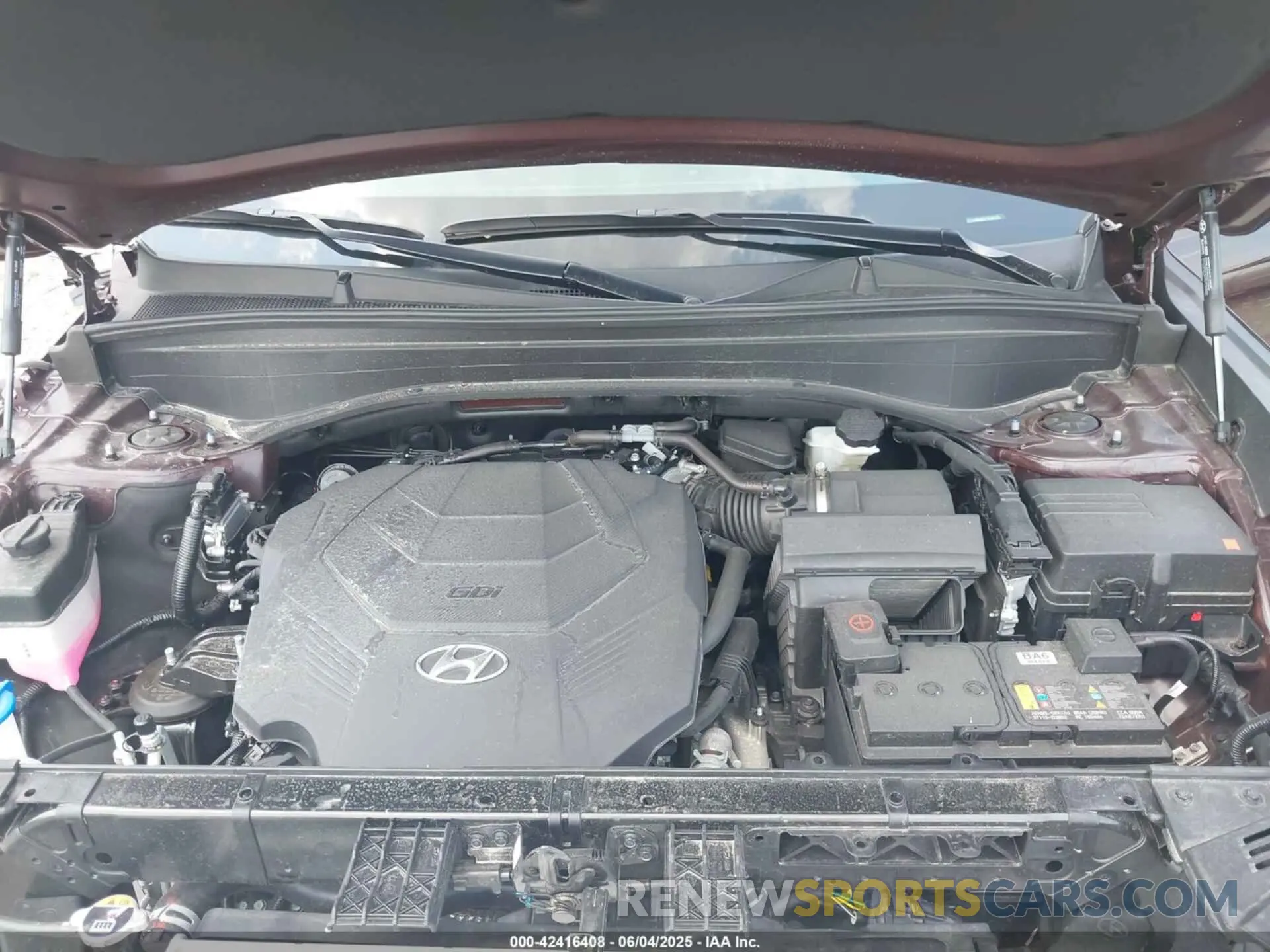 10 Photograph of a damaged car KM8R4DGE7RU807203 HYUNDAI PALISADE 2024