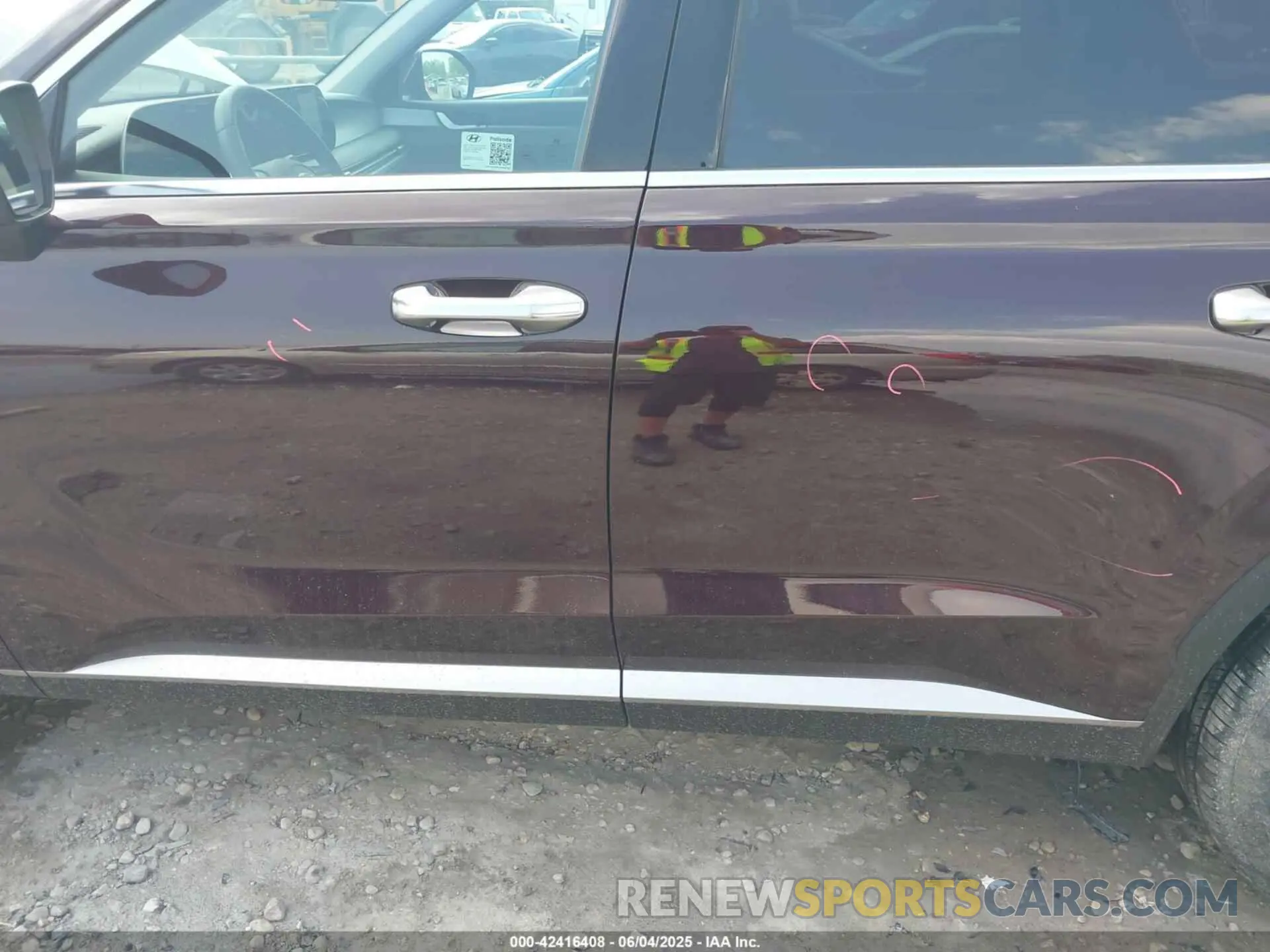 6 Photograph of a damaged car KM8R4DGE7RU807203 HYUNDAI PALISADE 2024