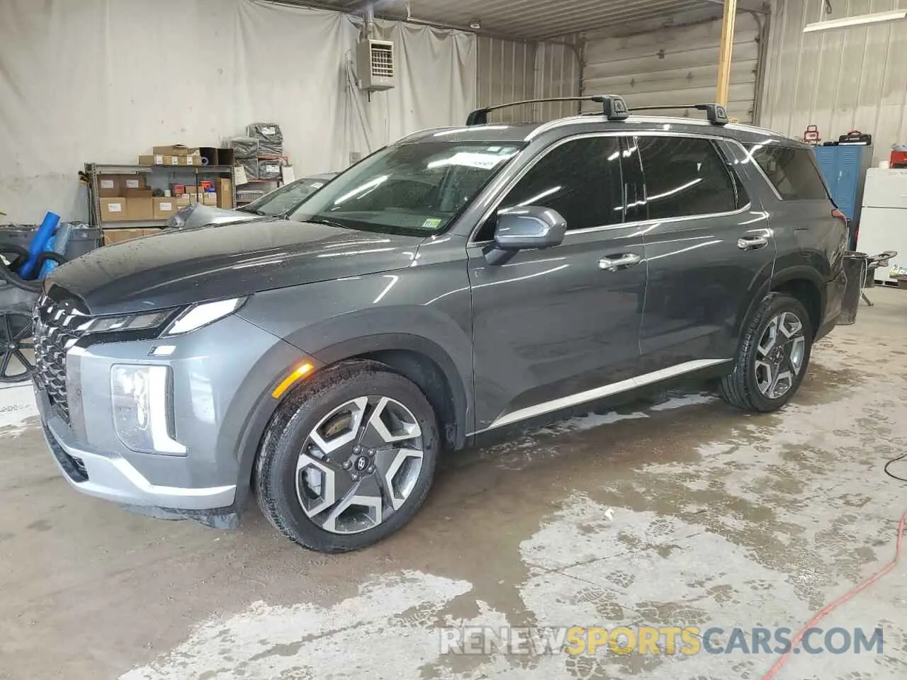 1 Photograph of a damaged car KM8R4DGE8RU665945 HYUNDAI PALISADE 2024