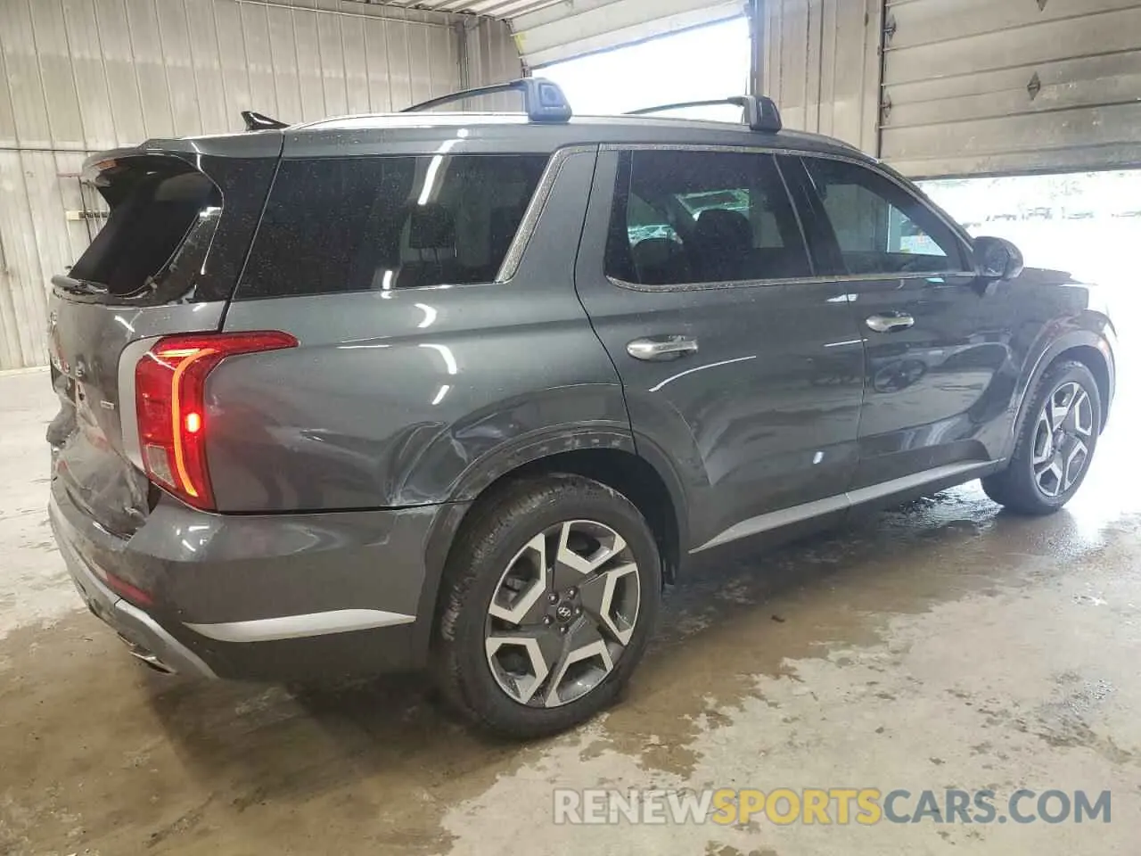 3 Photograph of a damaged car KM8R4DGE8RU665945 HYUNDAI PALISADE 2024