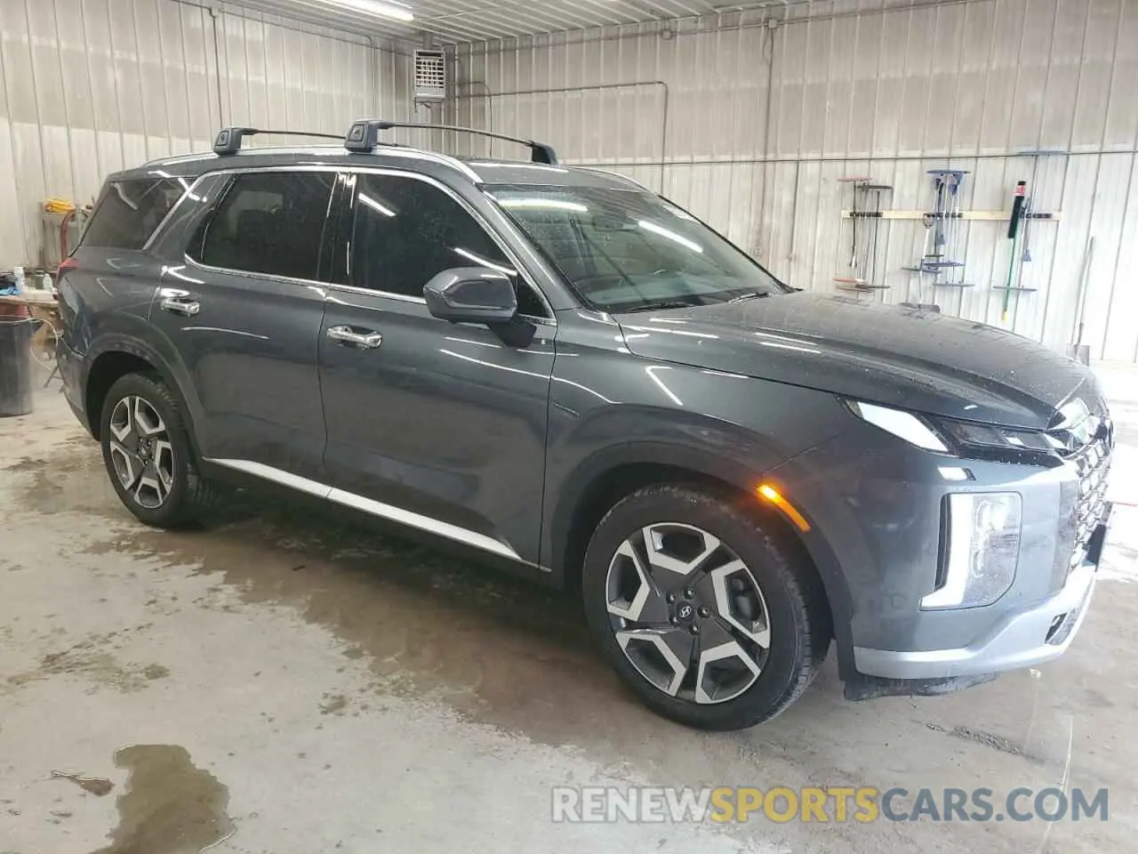 4 Photograph of a damaged car KM8R4DGE8RU665945 HYUNDAI PALISADE 2024